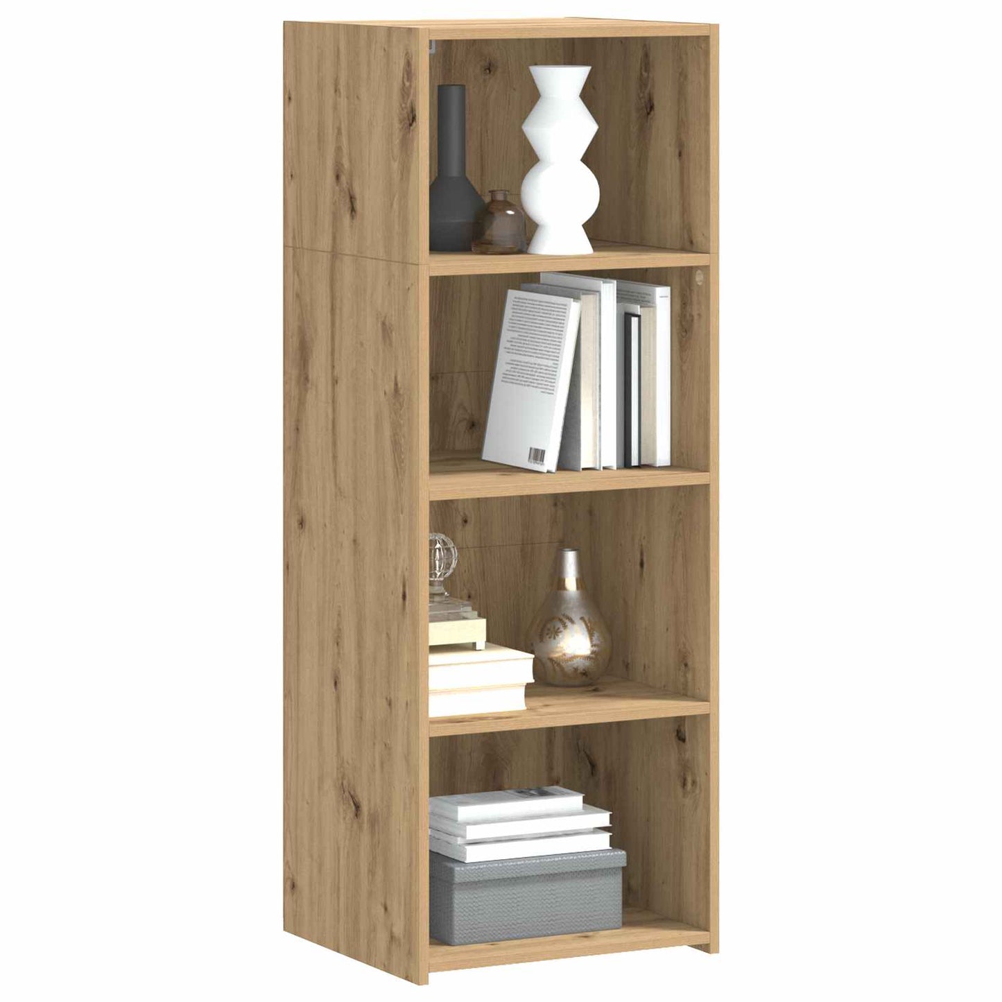 vidaXL Highboard Artisan Δρυς 45 x 41 x 124 εκ. Επεξεργασμένο Ξύλο