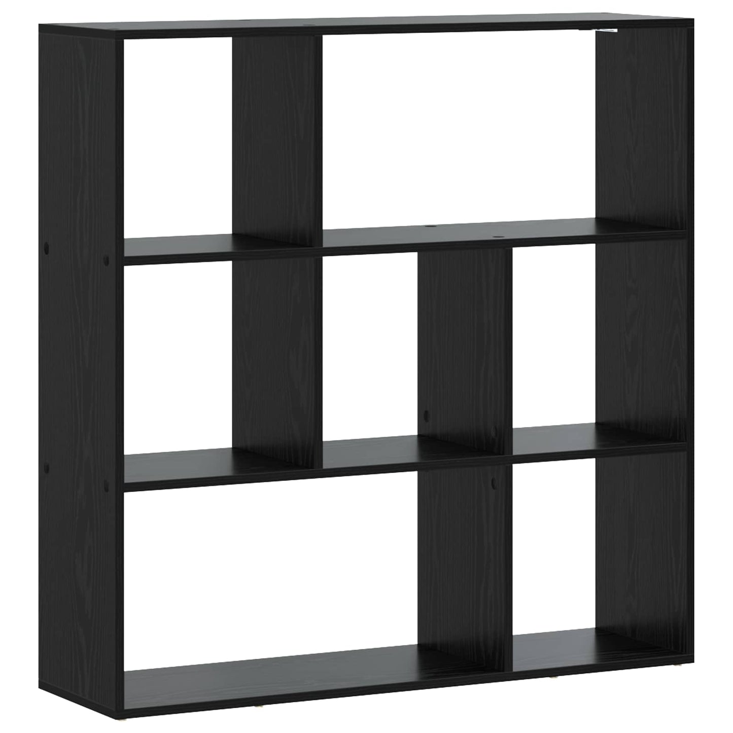 vidaXL Βιβλιοθήκη 102 x 29 x 103,5 εκ. Επεξεργασμένο Ξύλο Μαύρη Δρυς
