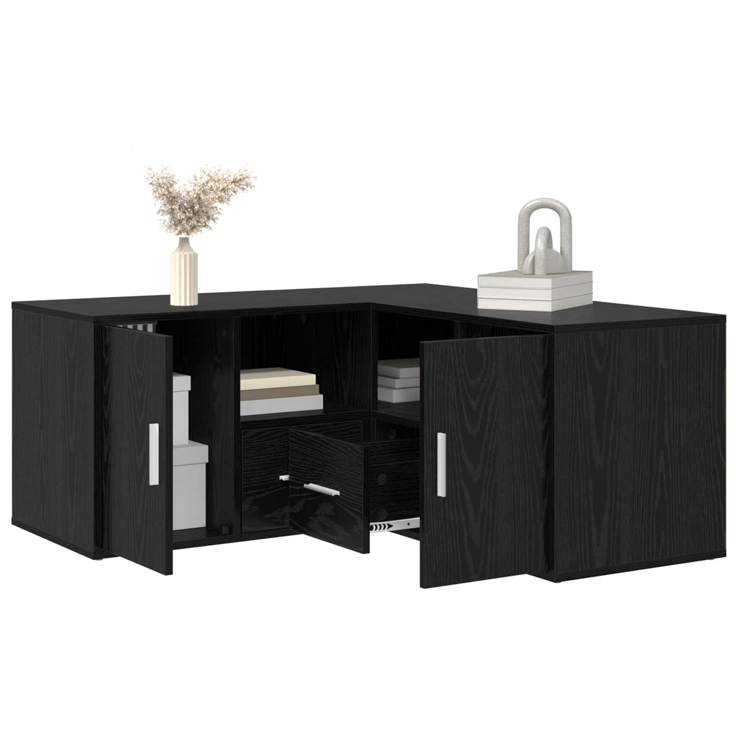 vidaXL Γωνιακό Ντουλάπι 2 pcs