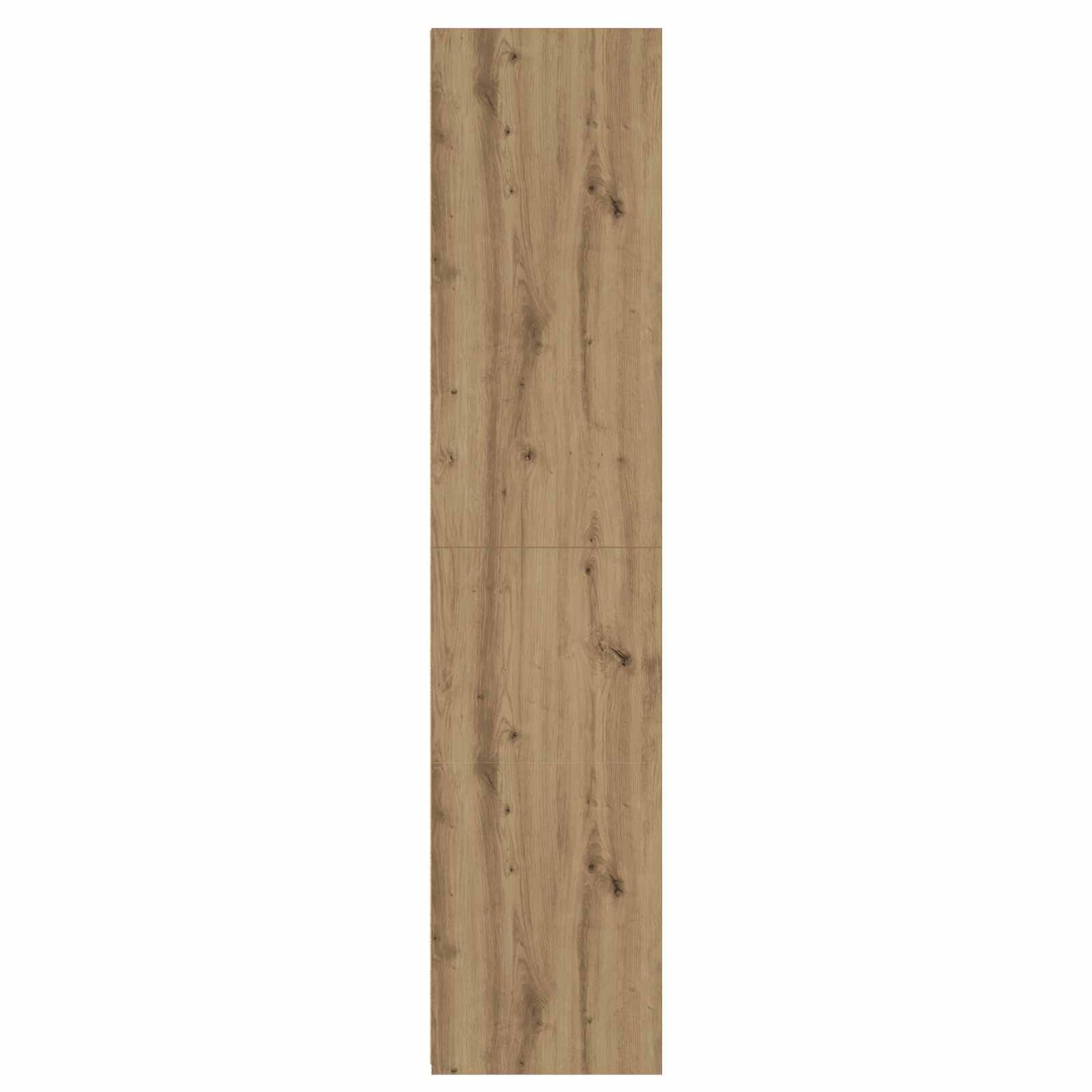 vidaXL Πλαϊνό γραφείο Artisan Δρυς 70 x 41 x 185 εκ Επεξεργασμένο Ξύλο