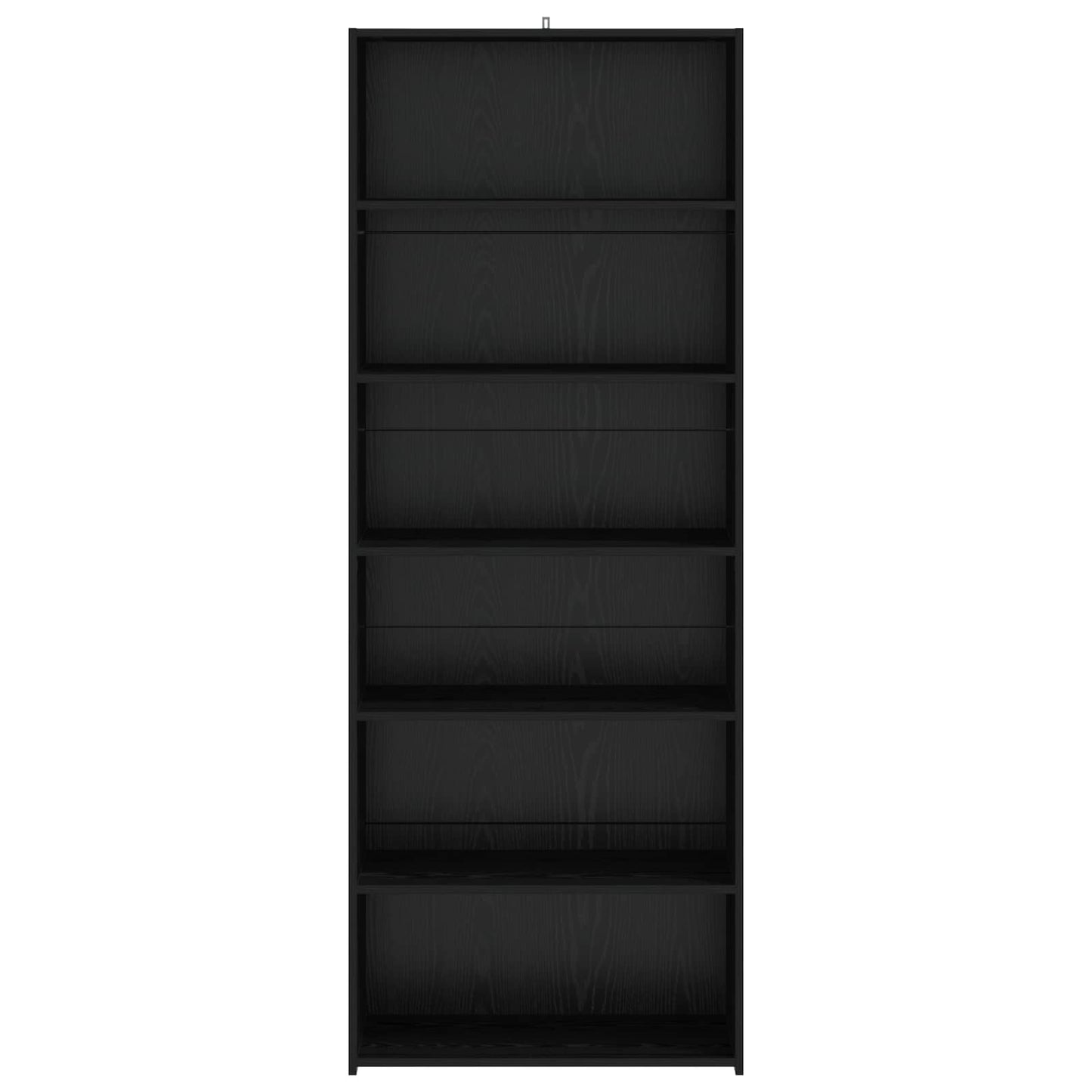 vidaXL Πλαϊνό γραφείο Μαύρη Δρυς 70 x 41 x 185 εκ Επεξεργασμένο Ξύλο