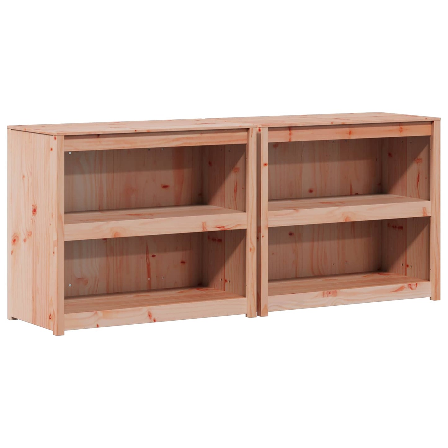 vidaXL Ντουλάπι Κουζίνας Εξωτερικού Χώρου MEPPEL 2 pcs Φυσικός Δούγλας