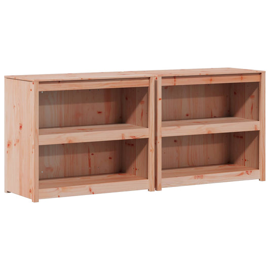 vidaXL Ντουλάπι Κουζίνας Εξωτερικού Χώρου MEPPEL 2 pcs Φυσικός Δούγλας