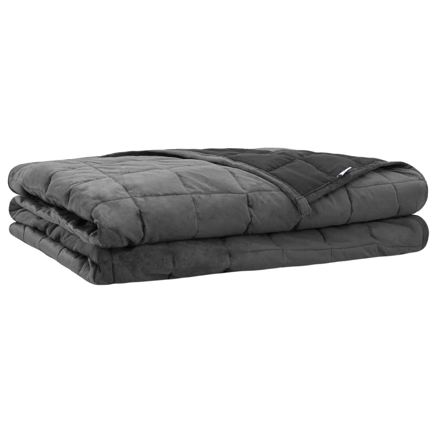 vidaXL Βάρος Κουβέρτα Ανθρακί 140 x 200 cm 10 kg 100% Βαμβάκι 205T