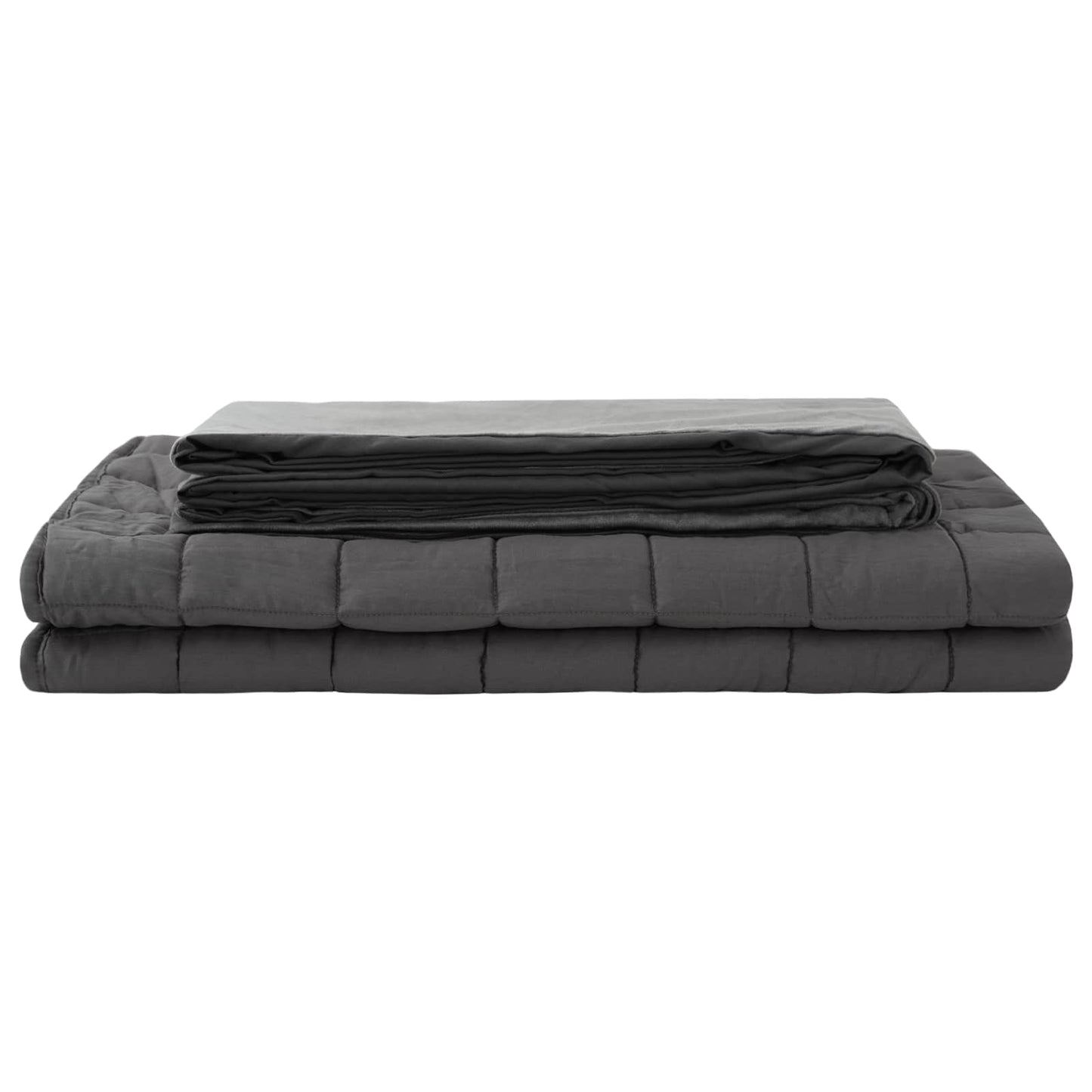 vidaXL Βάρος Κουβέρτα Ανθρακί 200 x 220 cm 13 kg 100% Βαμβάκι 205T