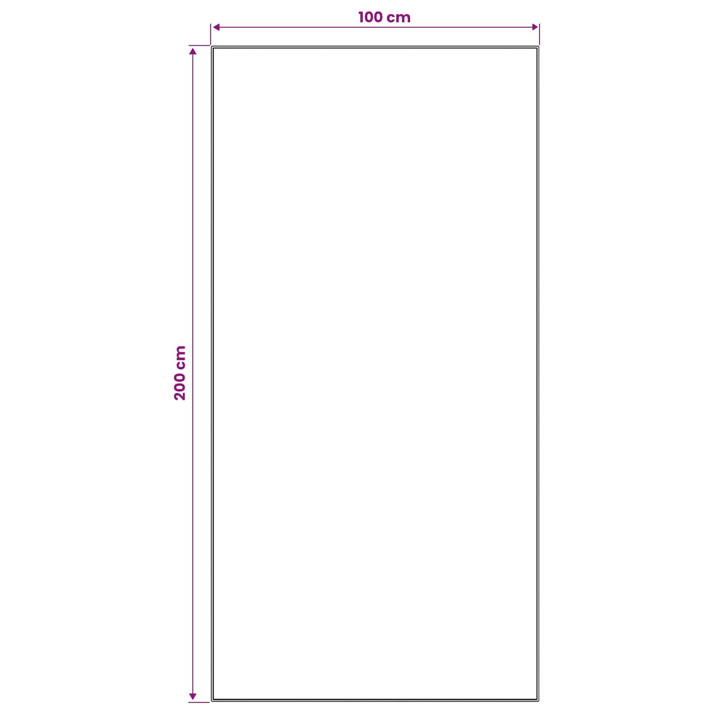 vidaXL Χαλί Runner ORIZ 1150 gsm Γκρι και Μαύρο
