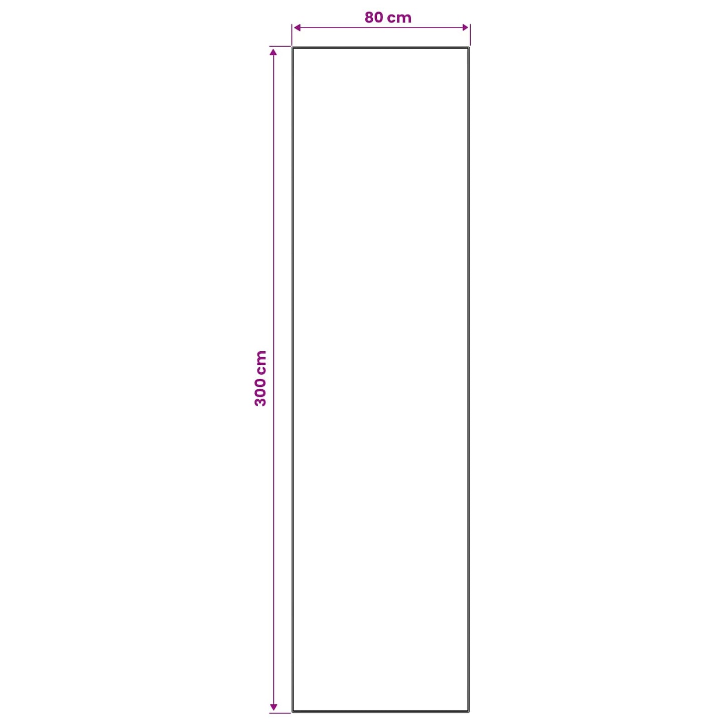 vidaXL Χαλί Runner ORIZ 1150 gsm Μαύρο δίχτυ σχέδιο