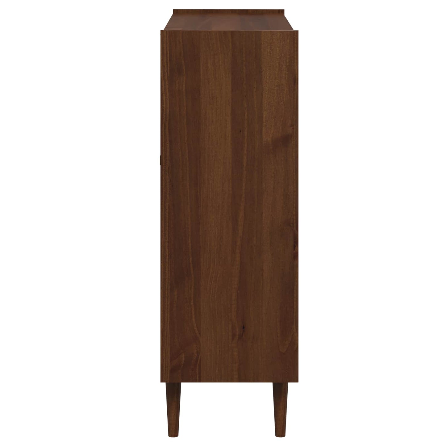 vidaXL Ντουλάπι BILBAO Σκούρο καραμελί 104 x 40 x 120 cm