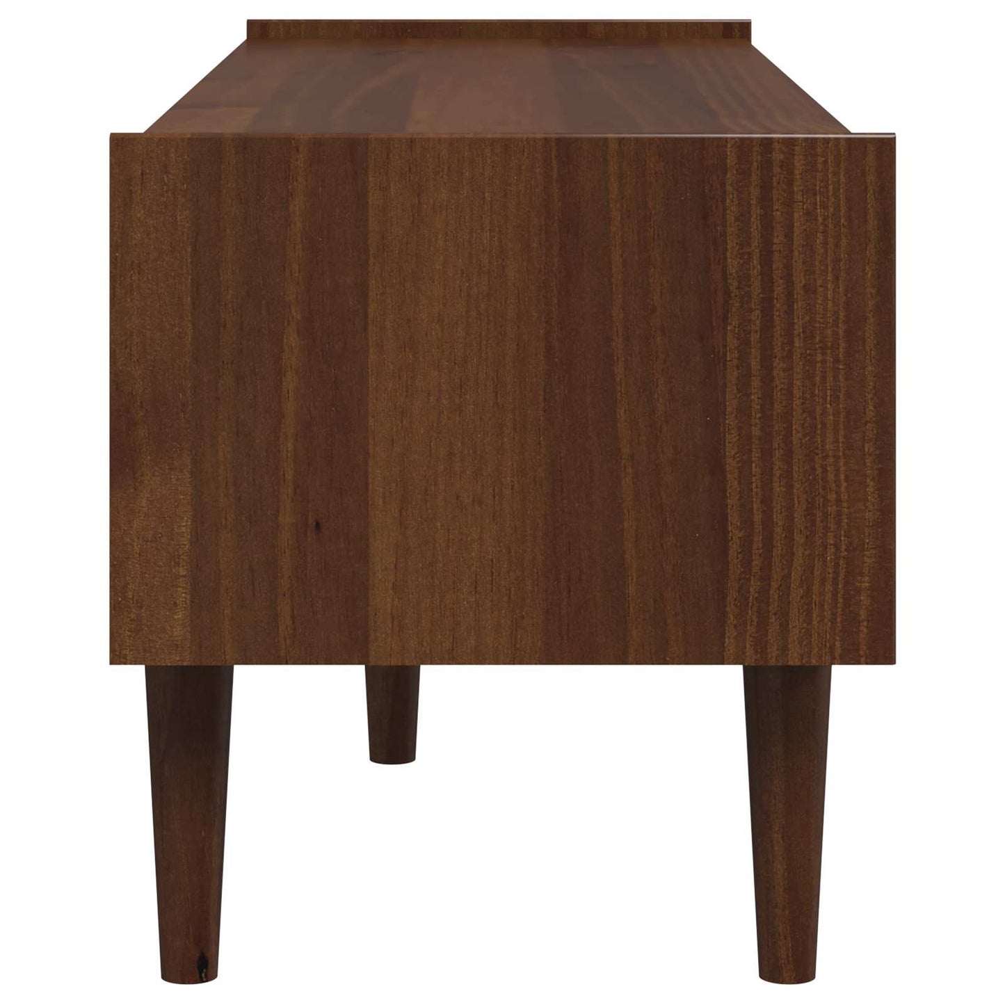 vidaXL Ντουλάπι TV BILBAO 114 x 40 x 45 cm Σκούρο καραμελί