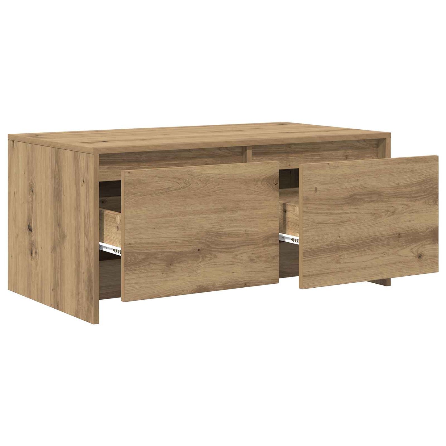 vidaXL Τραπεζάκι σαλονιού Artisan Δρυς 90 x 50 x 41,5 εκ. τεχνητό ξύλο
