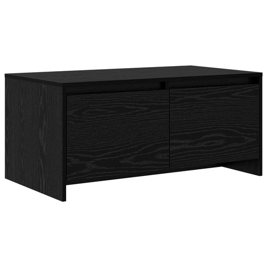 vidaXL Τραπεζάκι σαλονιού Μαύρη Δρυς 90 x 50 x 41,5 εκ. τεχνητό ξύλο