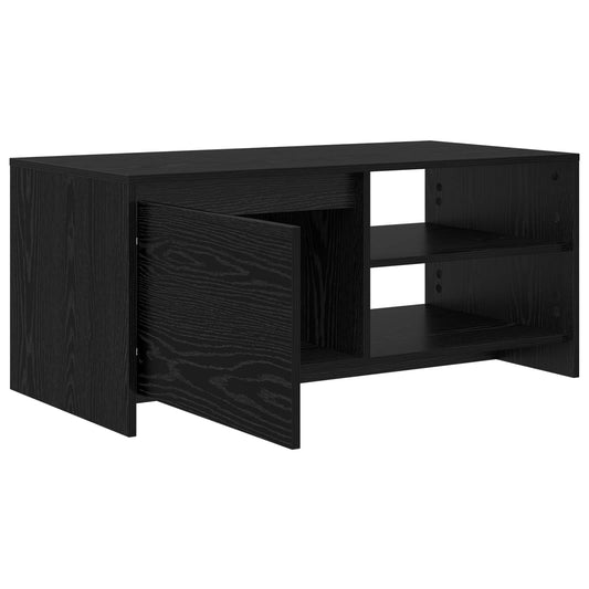 vidaXL Τραπεζάκι σαλονιού Μαύρη Δρυς 102 x 50 x 45 cm