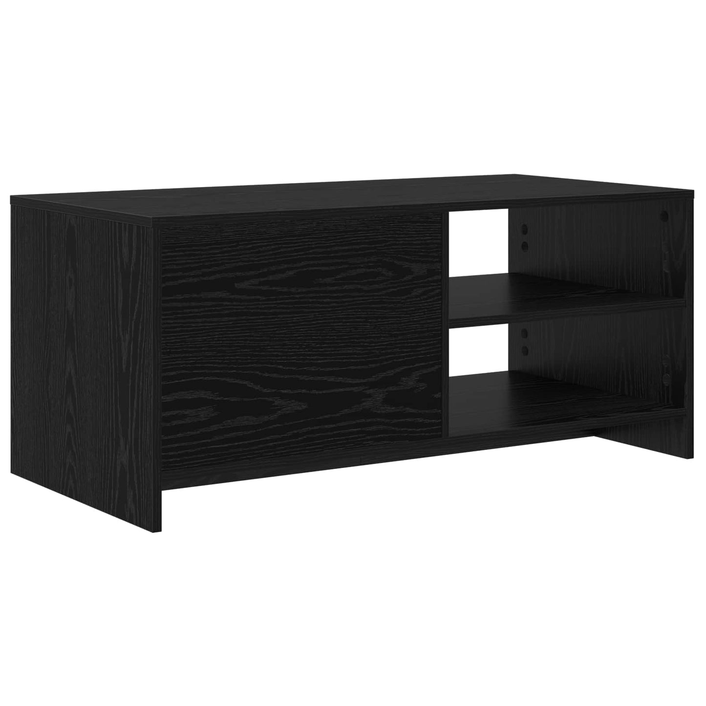 vidaXL Τραπεζάκι σαλονιού Μαύρη Δρυς 102 x 50 x 45 cm