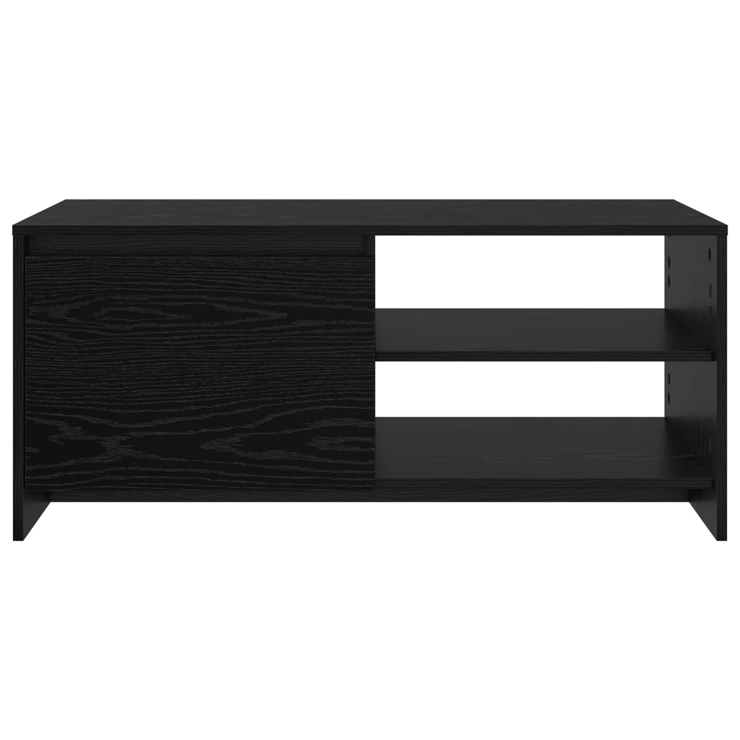 vidaXL Τραπεζάκι σαλονιού Μαύρη Δρυς 102 x 50 x 45 cm