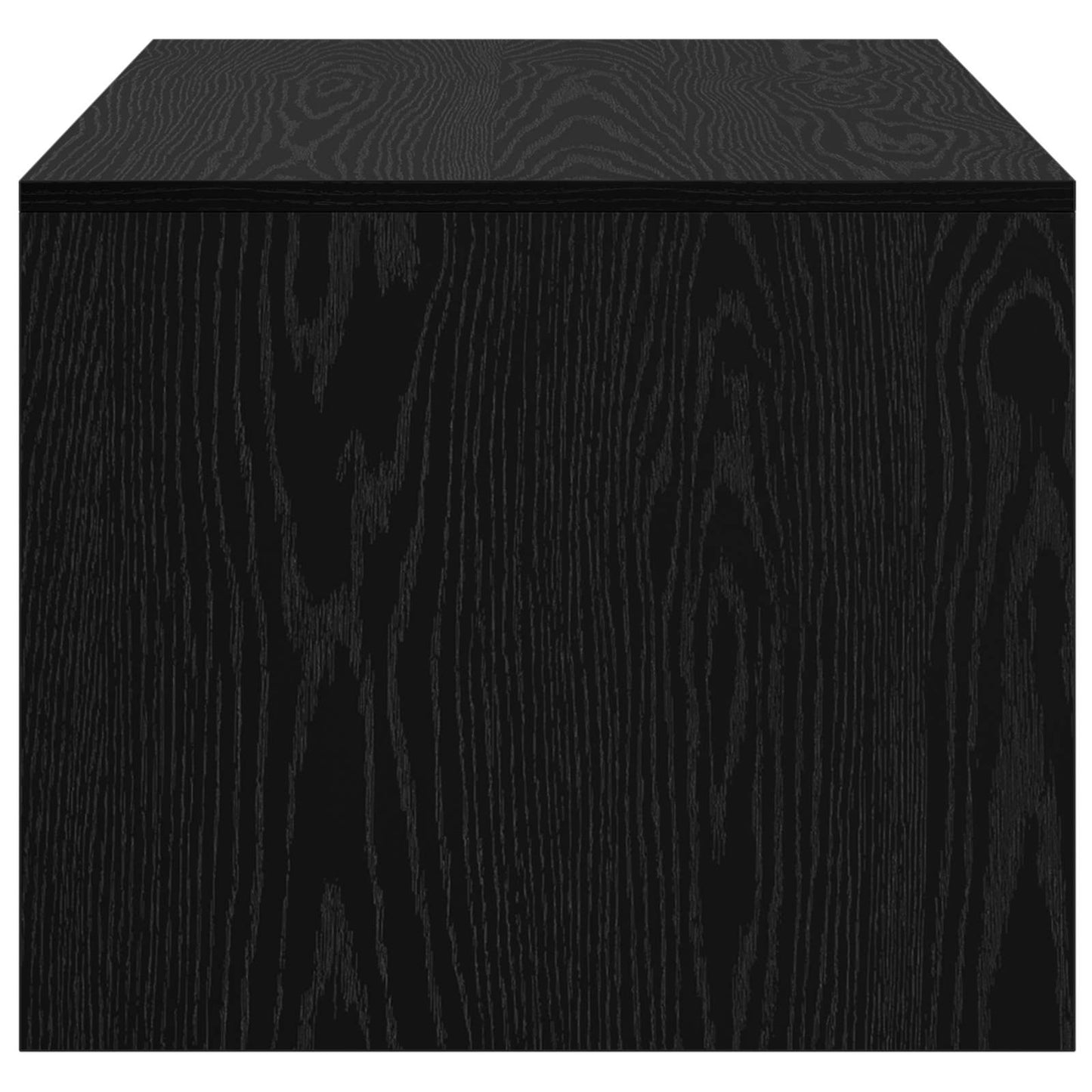 vidaXL Τραπεζάκι σαλονιού Μαύρη Δρυς 102 x 50 x 45 cm