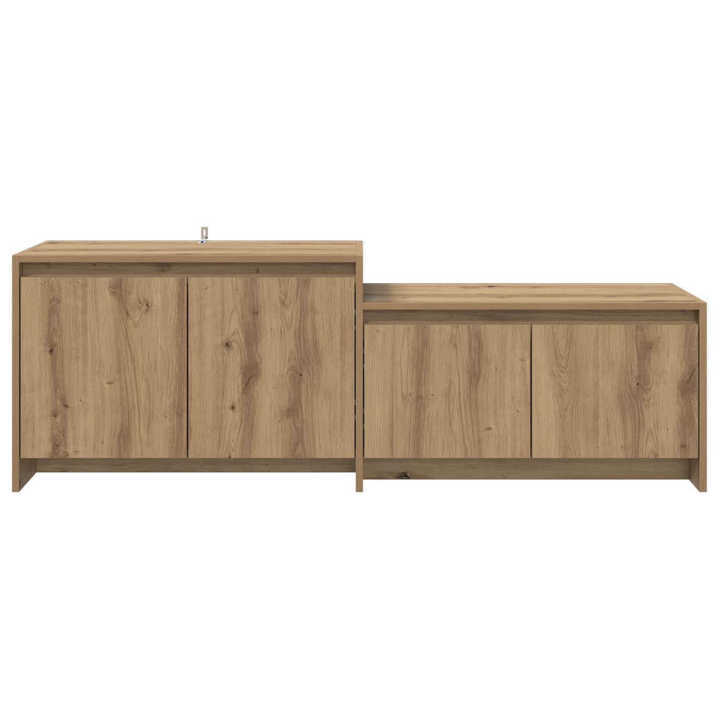 vidaXL Ντουλάπι TV 147 x 35 x 50 εκ. Artisan Δρυς Επεξεργασμένο Ξύλο
