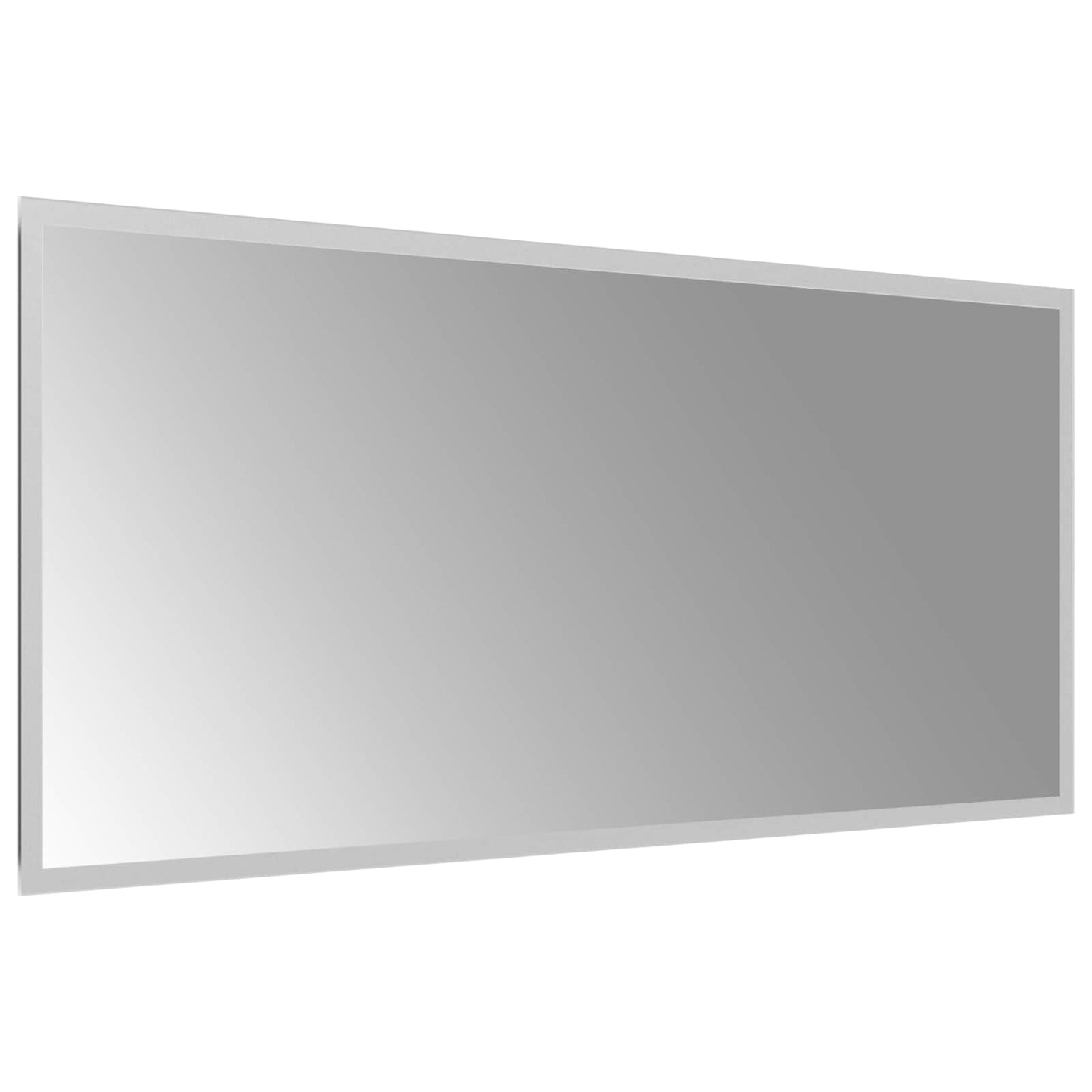 vidaXL Καθρέφτης μπάνιου LED Διαφανές 90 x 40 cm σκληρυμένο γυαλί