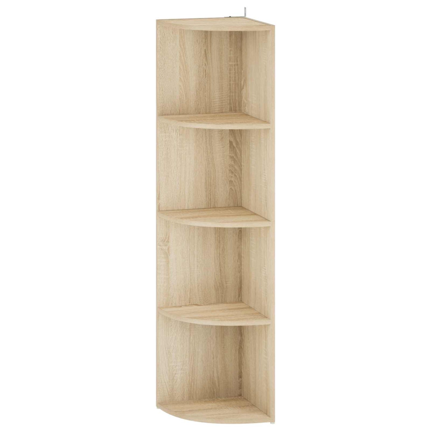 vidaXL Γωνιακό ράφι 4 επίπεδα 31,5 x 31 x 130 εκ Επεξεργασμένο Ξύλο