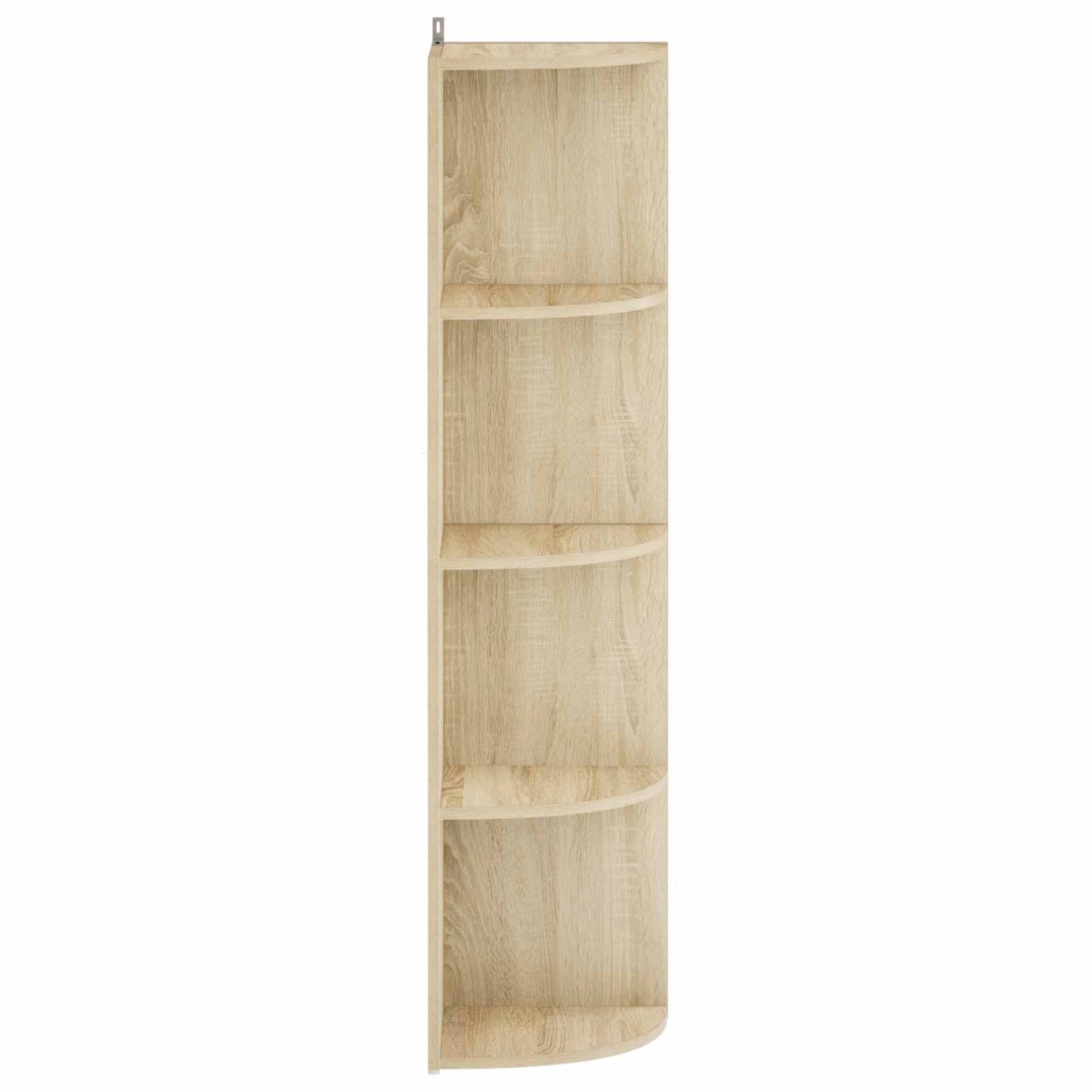 vidaXL Γωνιακό ράφι 4 επίπεδα 31,5 x 31 x 130 εκ Επεξεργασμένο Ξύλο