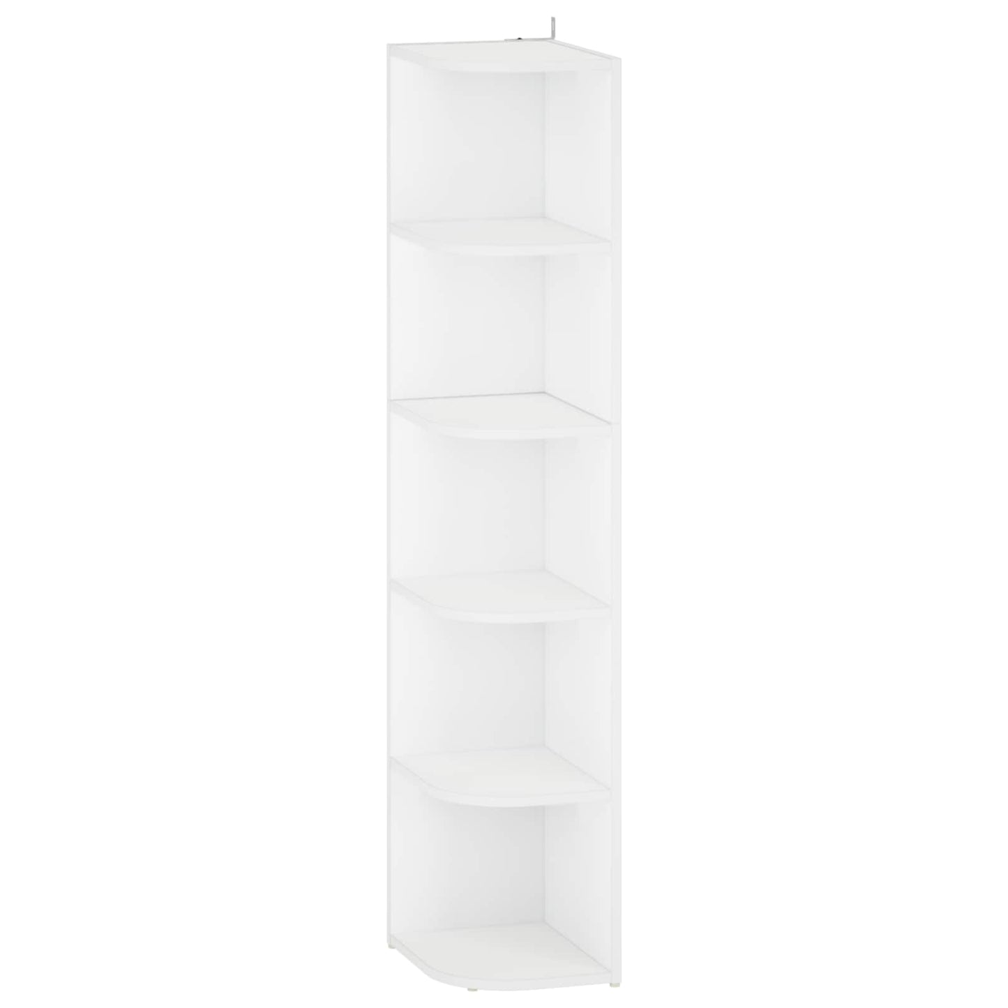 vidaXL Γωνιακό ράφι 5 επίπεδα 25 x 31 x 131 εκ Επεξεργασμένο Ξύλο