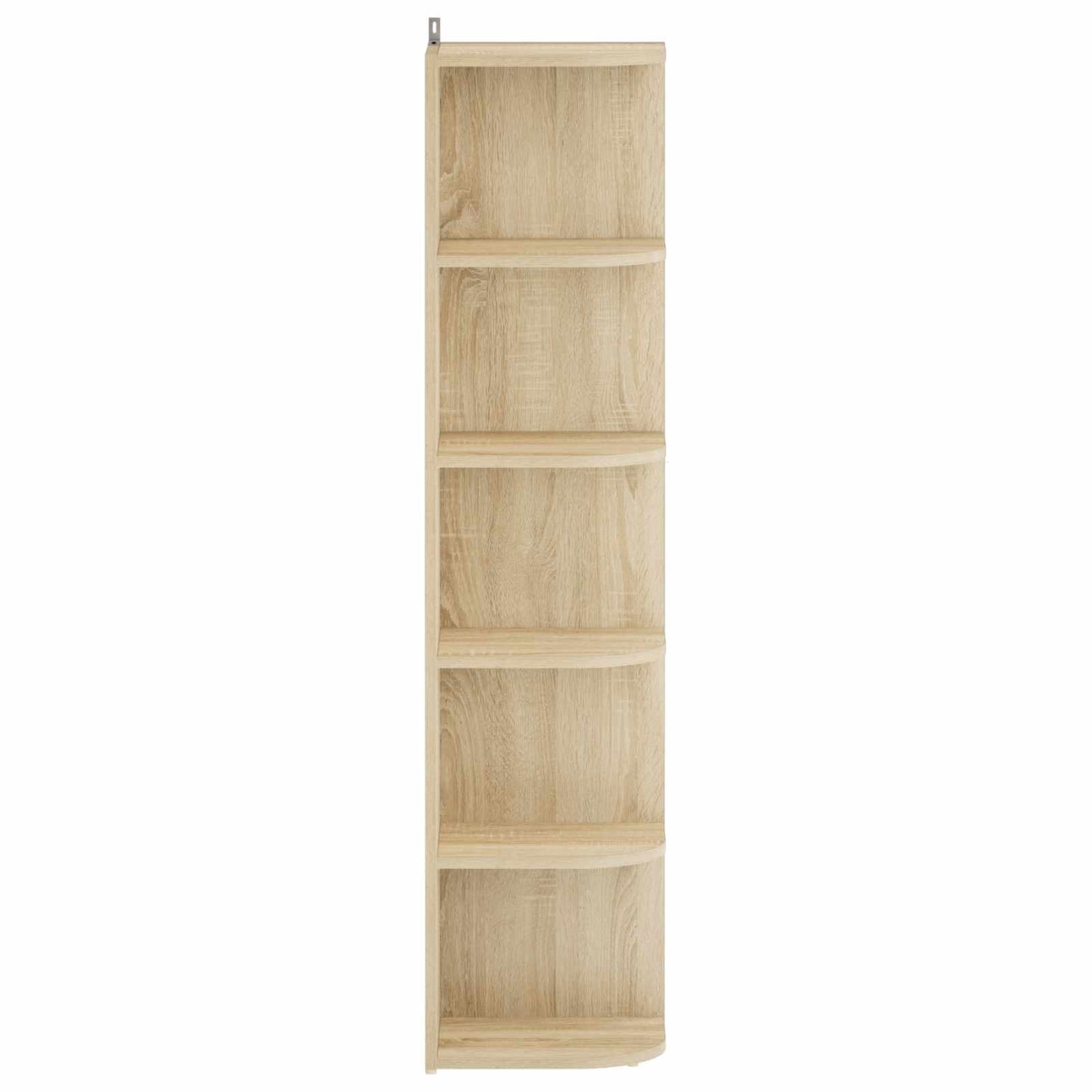vidaXL Γωνιακό ράφι 5 επίπεδα 25 x 31 x 131 εκ Επεξεργασμένο Ξύλο
