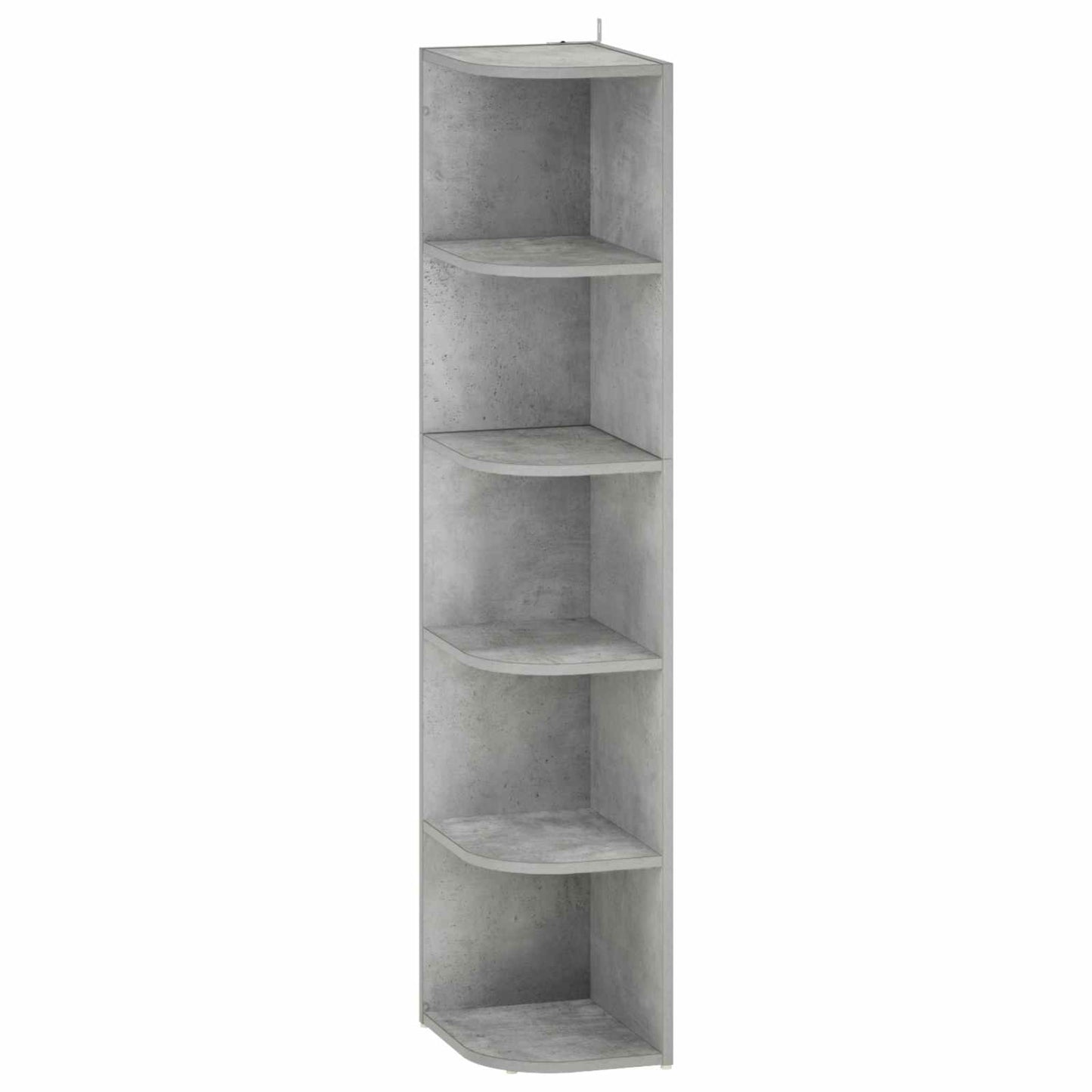 vidaXL Γωνιακό ράφι 5 επίπεδα 25 x 31 x 131 εκ. Επεξεργασμένο Ξύλο