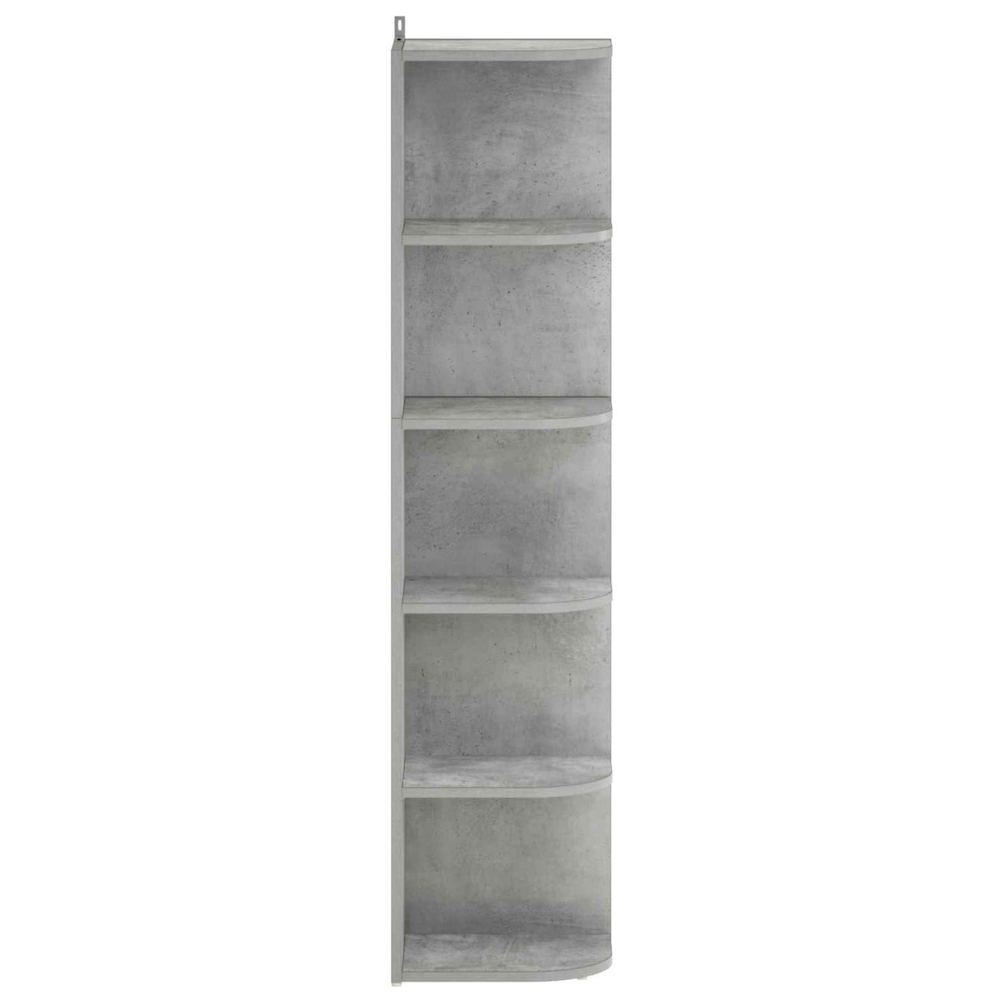 vidaXL Γωνιακό ράφι 5 επίπεδα 25 x 31 x 131 εκ. Επεξεργασμένο Ξύλο