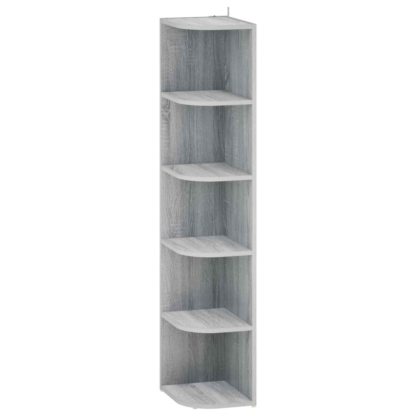 vidaXL Γωνιακό ράφι 5 επίπεδα 25 x 31 x 131 εκ Επεξεργασμένο Ξύλο