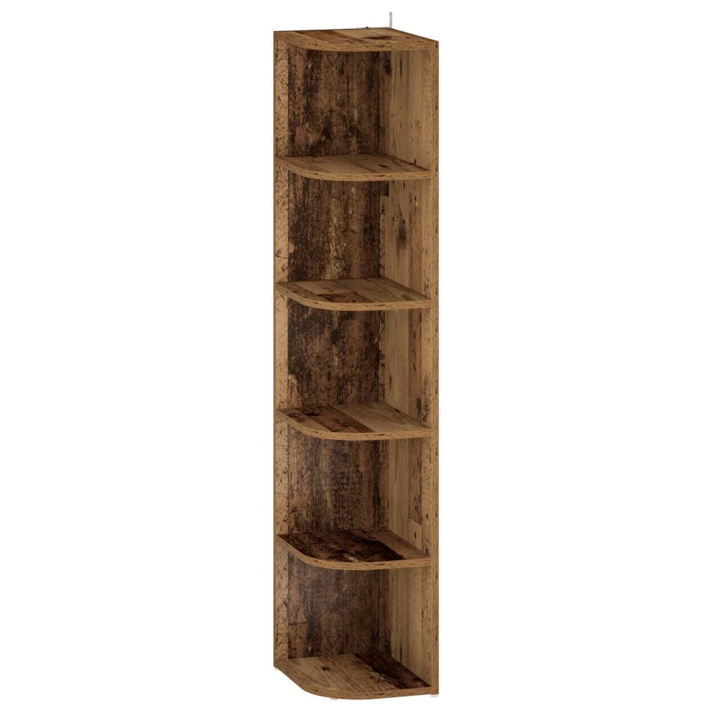vidaXL Γωνιακό ράφι 5 επίπεδα 25 x 31 x 131 εκ Επεξεργασμένο Ξύλο