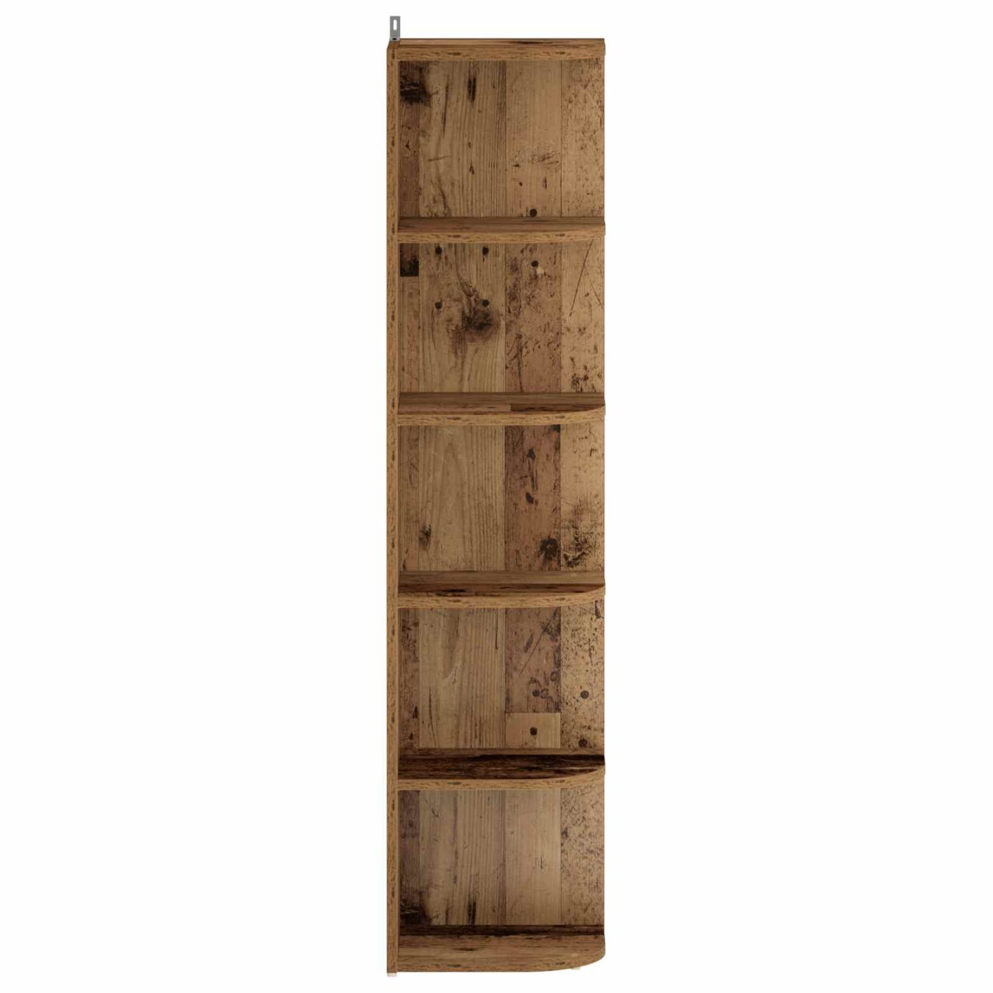 vidaXL Γωνιακό ράφι 5 επίπεδα 25 x 31 x 131 εκ Επεξεργασμένο Ξύλο