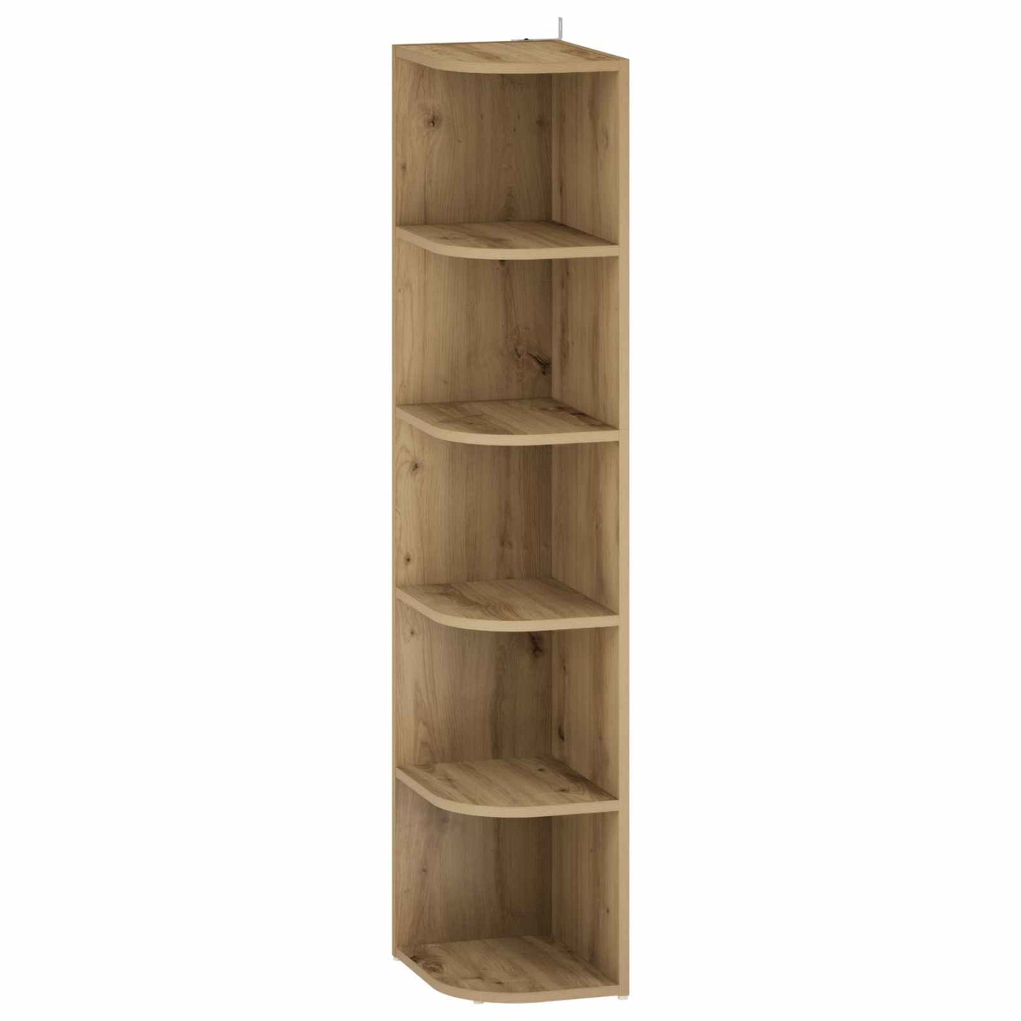 vidaXL Γωνιακό ράφι 5 επίπεδα 25 x 31 x 131 εκ. Επεξεργασμένο Ξύλο