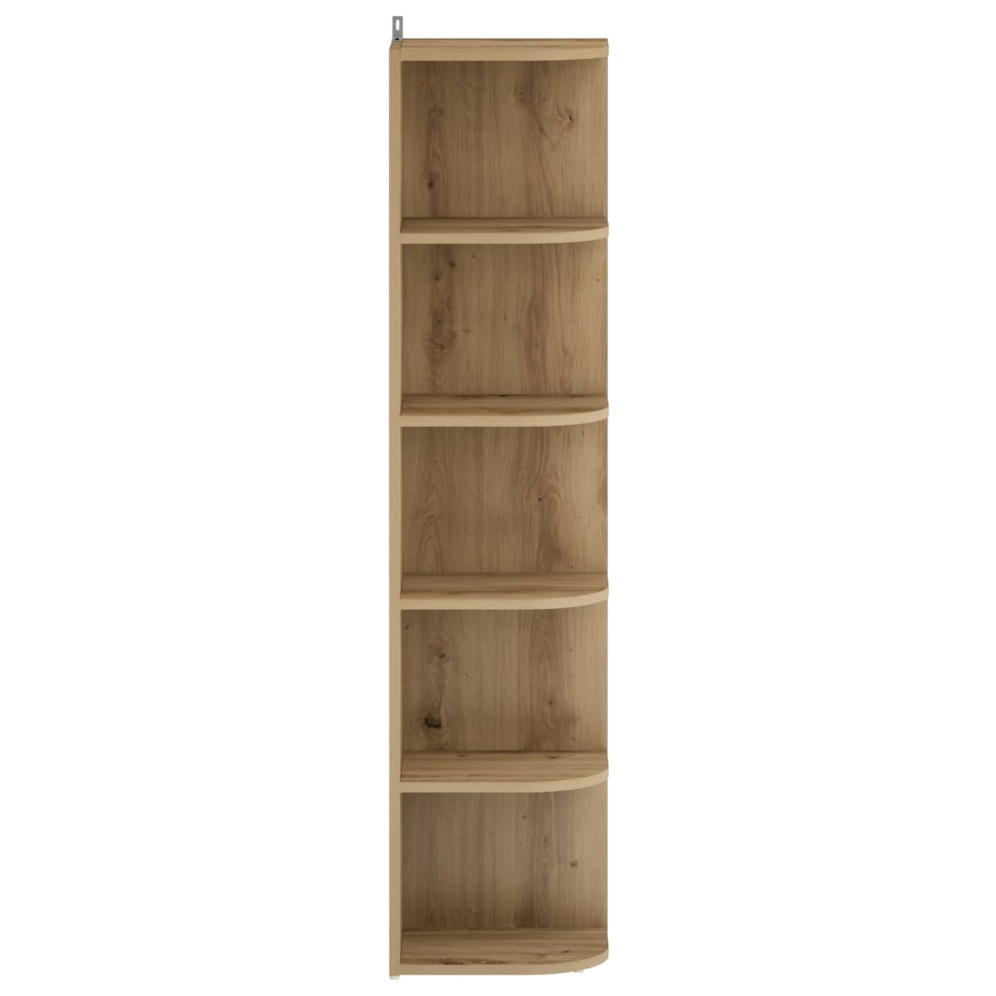 vidaXL Γωνιακό ράφι 5 επίπεδα 25 x 31 x 131 εκ. Επεξεργασμένο Ξύλο