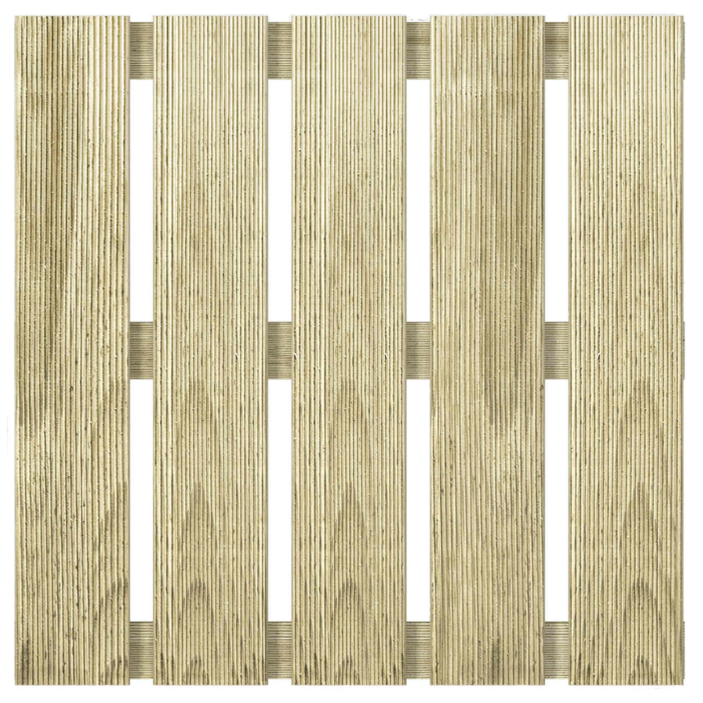 vidaXL Πλάκα Κατασκευής 24 pcs Πράσινο 50 x 50 cm