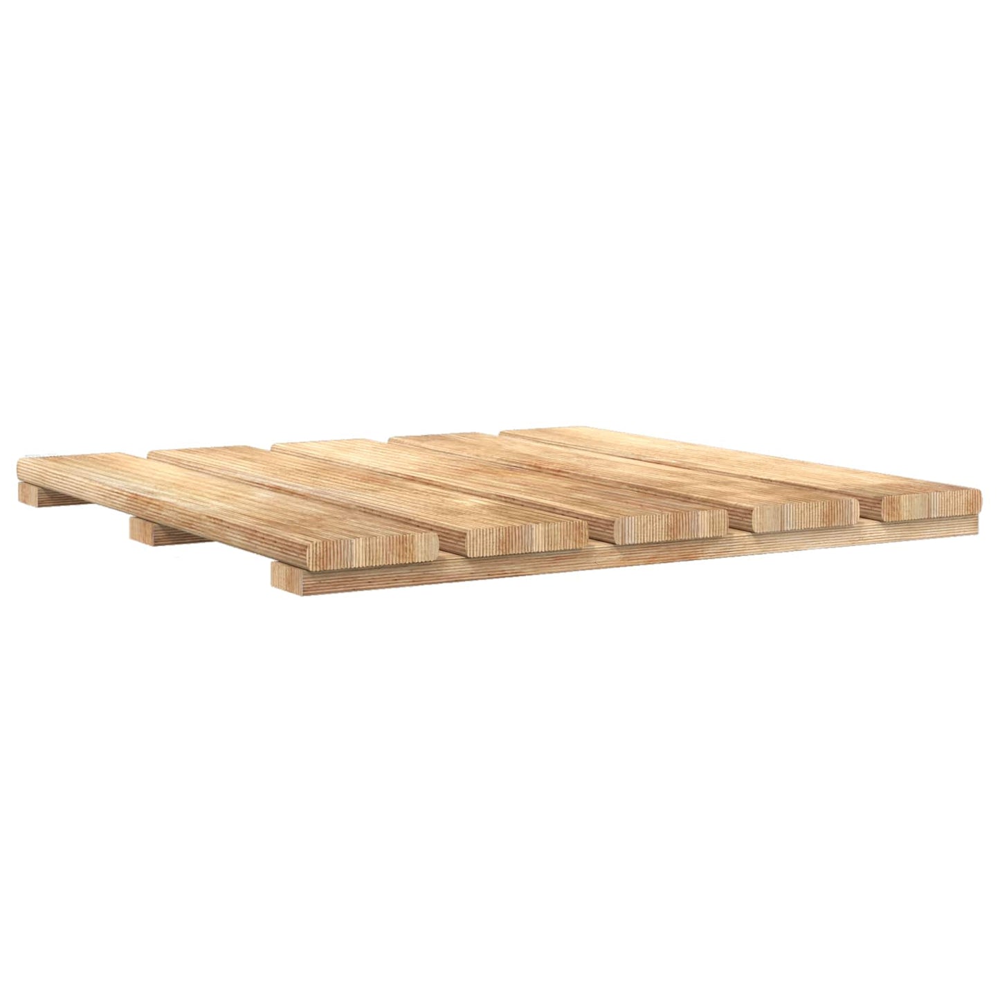 vidaXL Πλάκα Κατασκευής 24 pcs Καφέ 50 x 50 cm Πεύκο Πράσινης Εγχύσεως