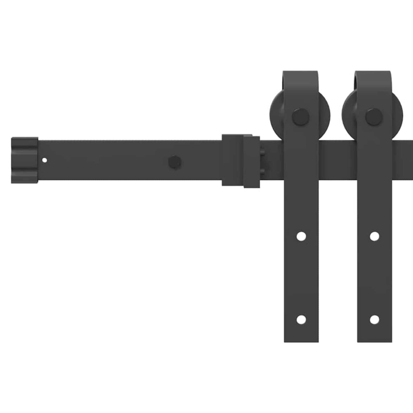 vidaXL Συρόμενη Πόρτα Φυσικό 86 x 198,5 cm Μασίφ Ξύλο Πεύκου