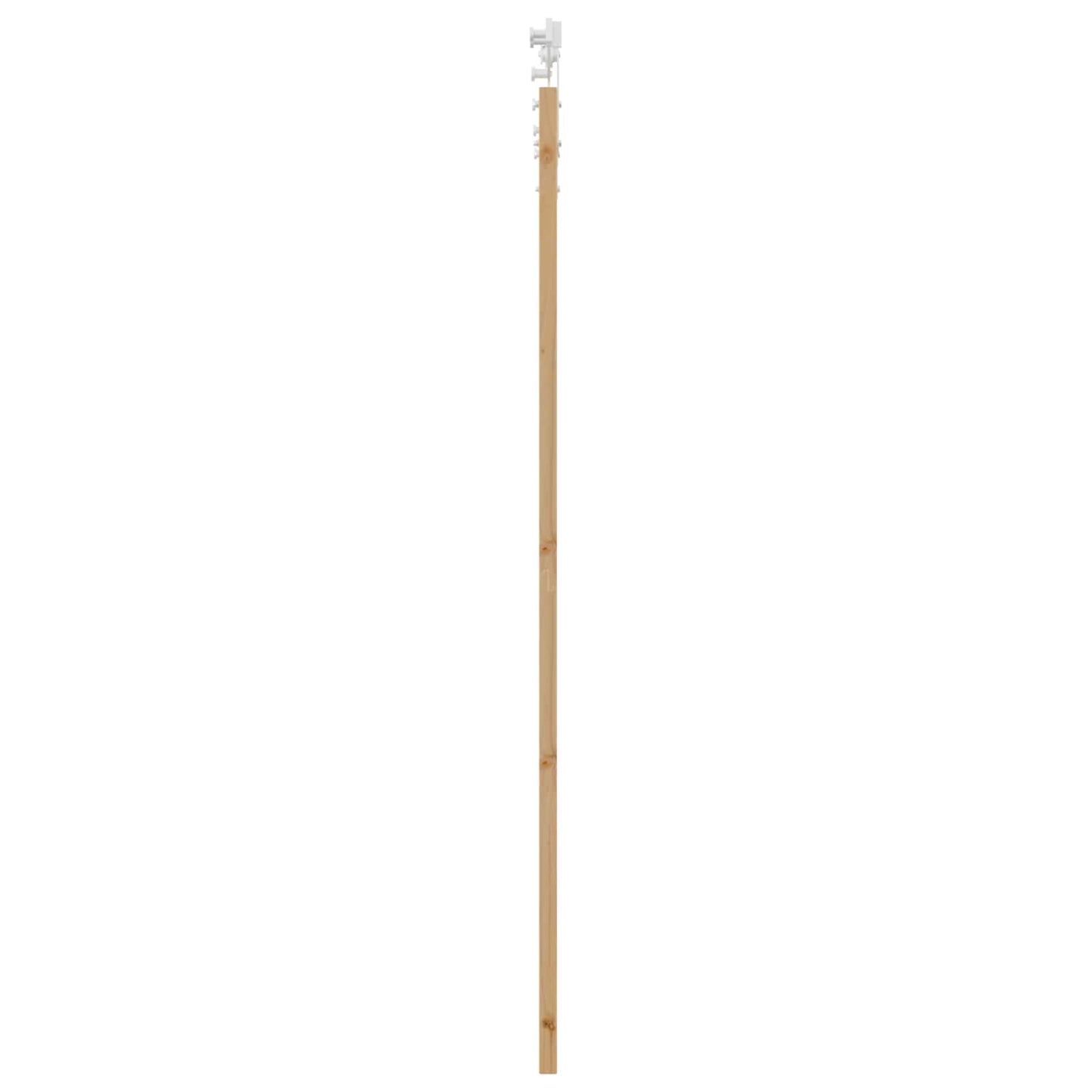 vidaXL Συρόμενη Πόρτα ORKDAL 86 x 211 cm Μασίφ Ξύλο Πεύκου