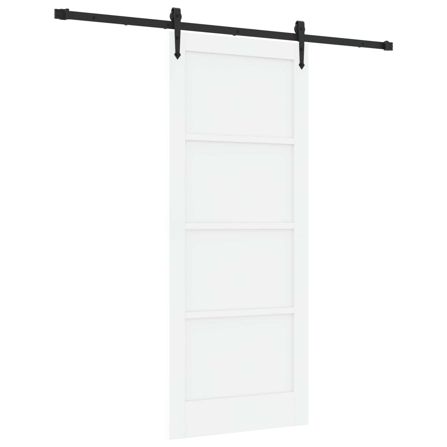 vidaXL Συρόμενη Πόρτα ORKDAL 83 x 202 εκ. Μασίφ Ξύλο Πεύκου