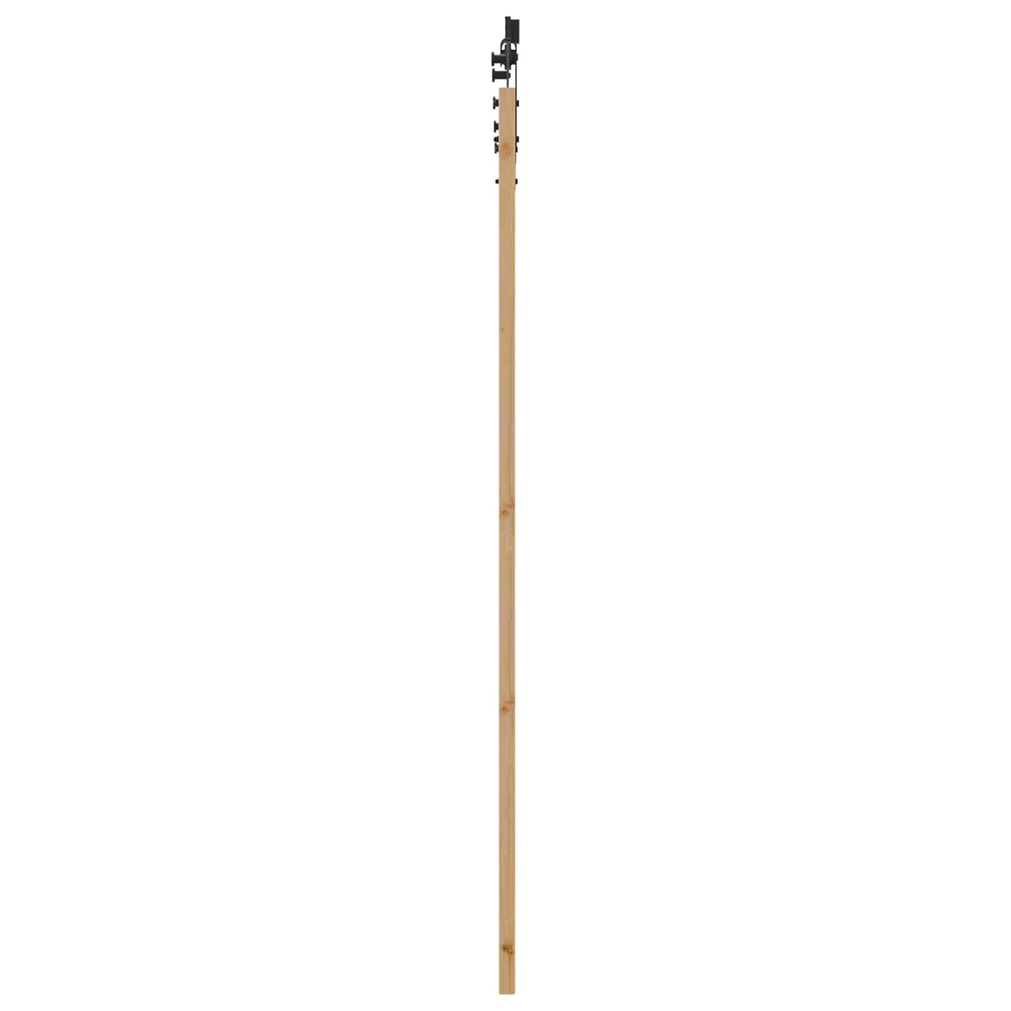vidaXL Συρόμενη Πόρτα ORKDAL 86 x 211 cm Μασίφ Ξύλο Πεύκου