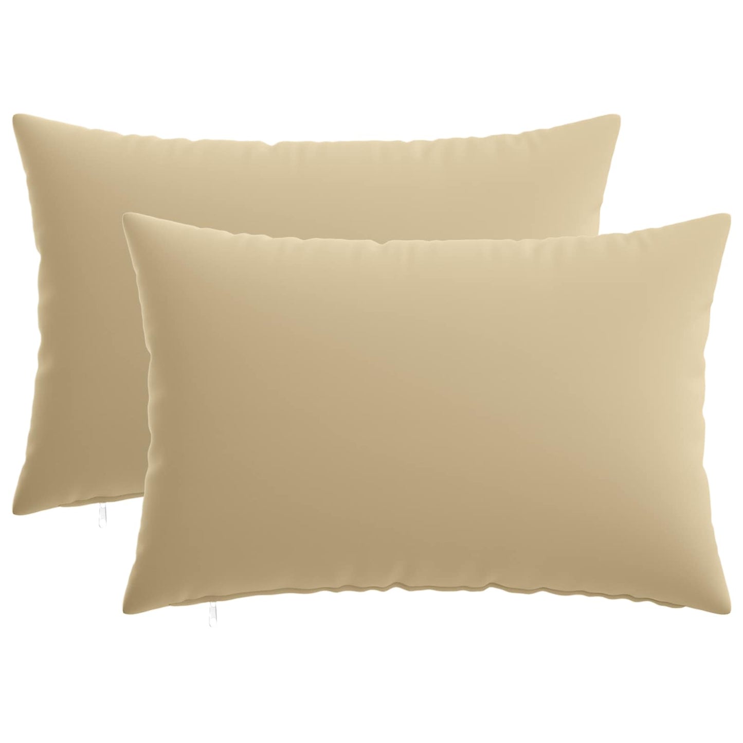 vidaXL Μαξιλάρι Ρίψης 2 τμχ. HEERLEN Μπεζ 50 x 75 cm Πολυεστέρας