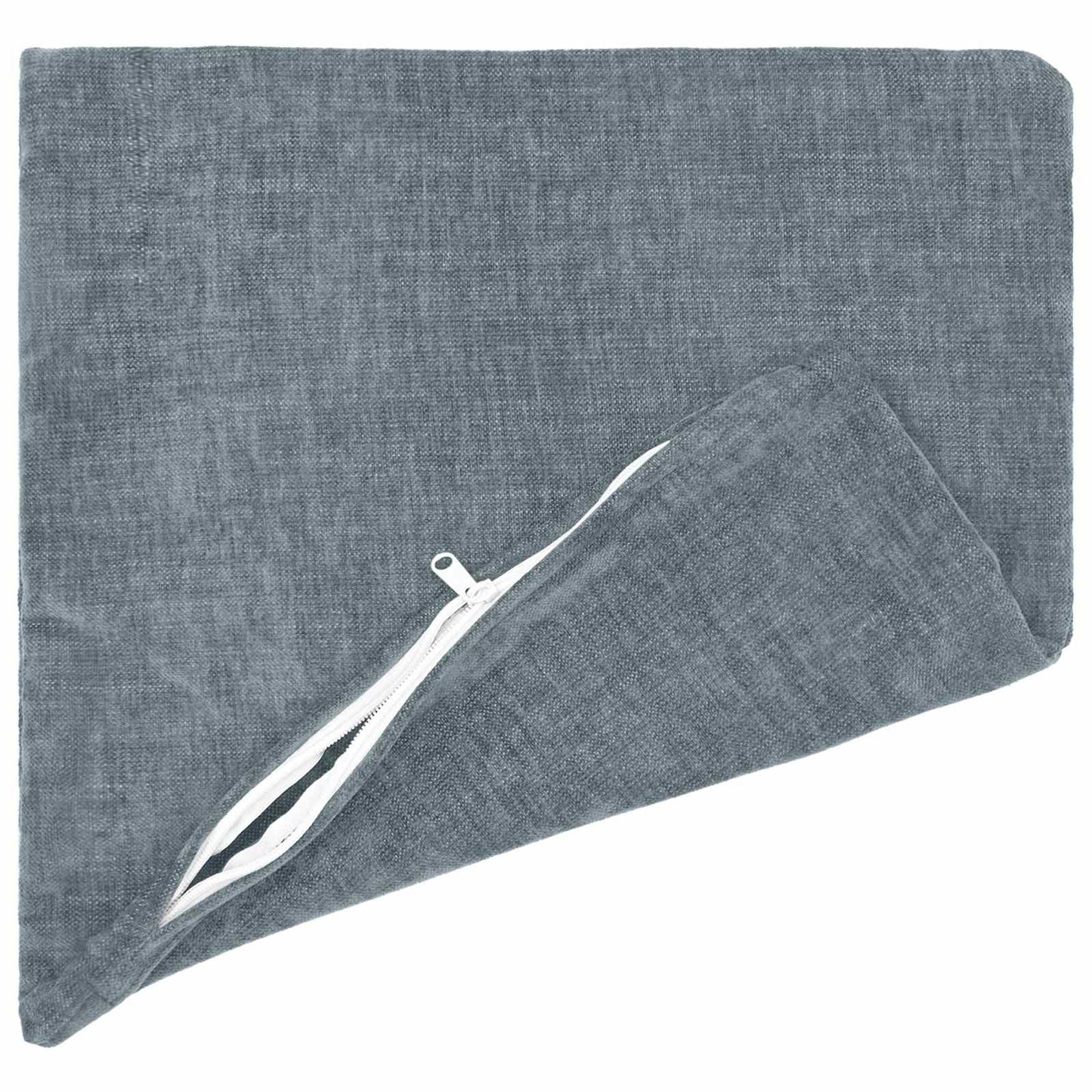 vidaXL Μαξιλάρι 2 τμχ. HEERLEN Γαλάζιο 55 x 55 εκ Ύφασμα Chenille