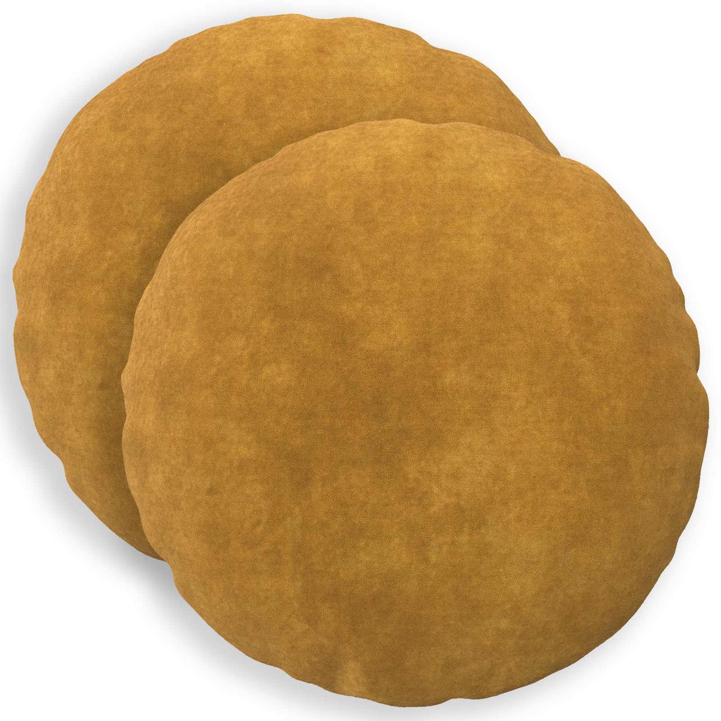 vidaXL Μαξιλάρι με μαξιλάρι HEERLEN 2 τεμ. Κίτρινο Μικροΐνες φλις