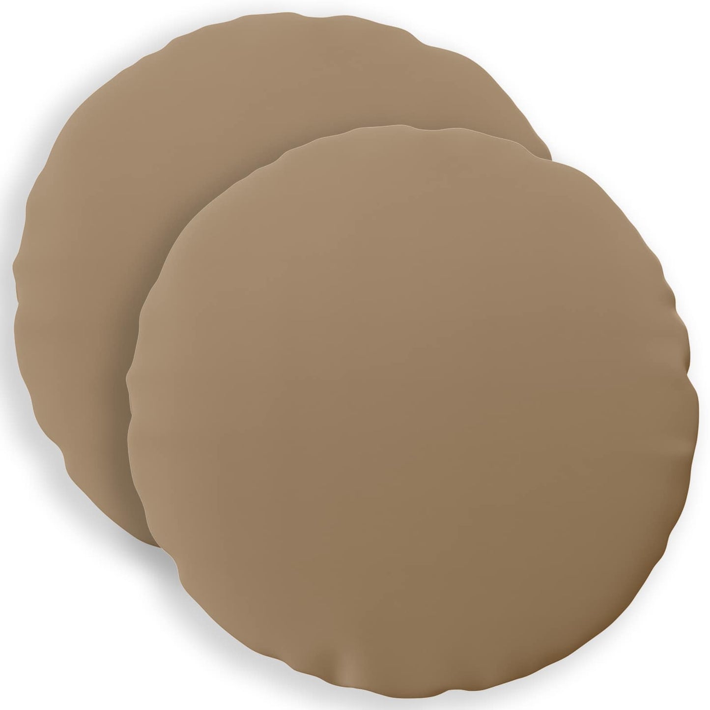 vidaXL Μαξιλάρι 2 τμχ. HEERLEN Taupe Ø 30 cm Πολυεστέρας