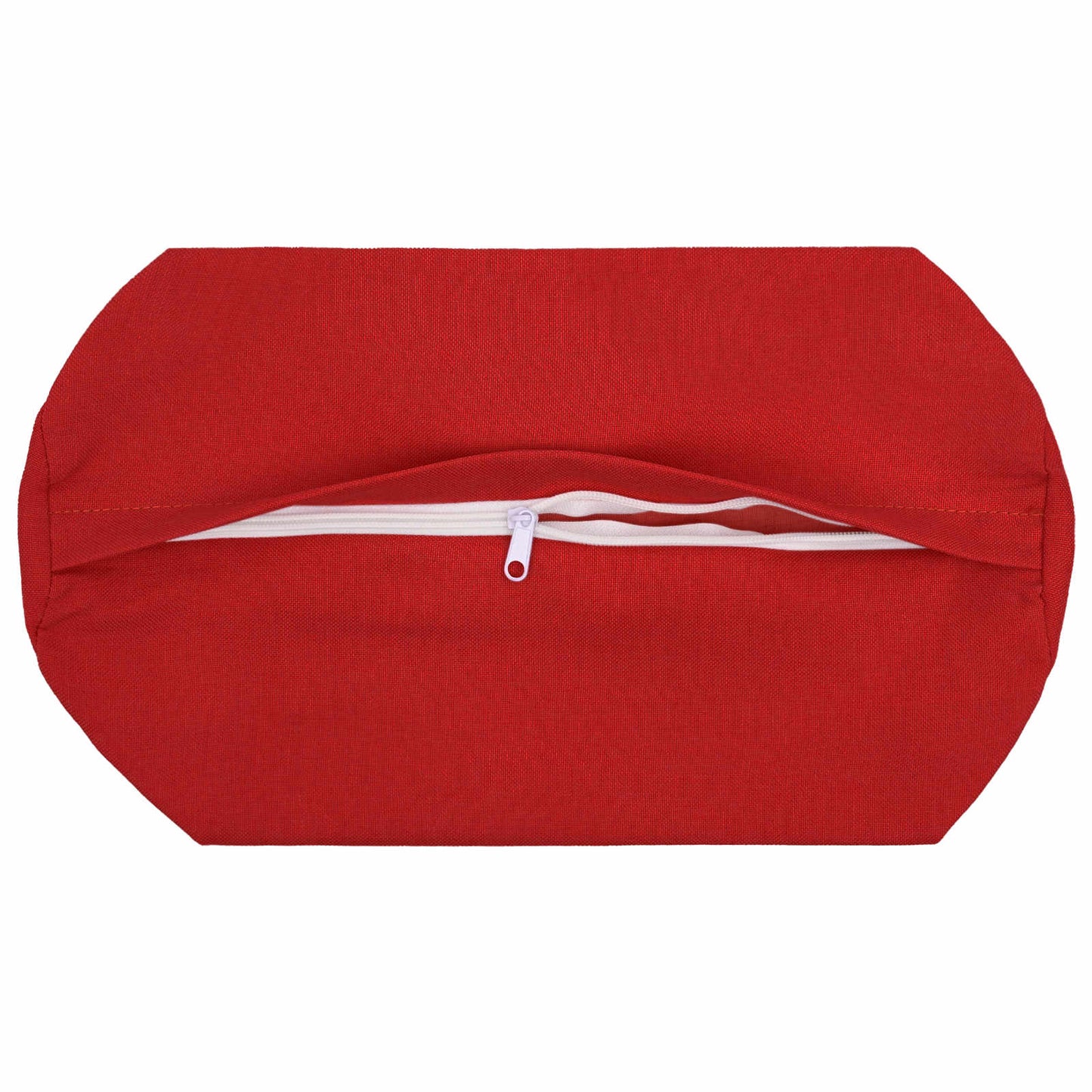 vidaXL Μαξιλάρι με μαξιλάρι HEERLEN 2 τμχ. Κόκκινο Ύφασμα