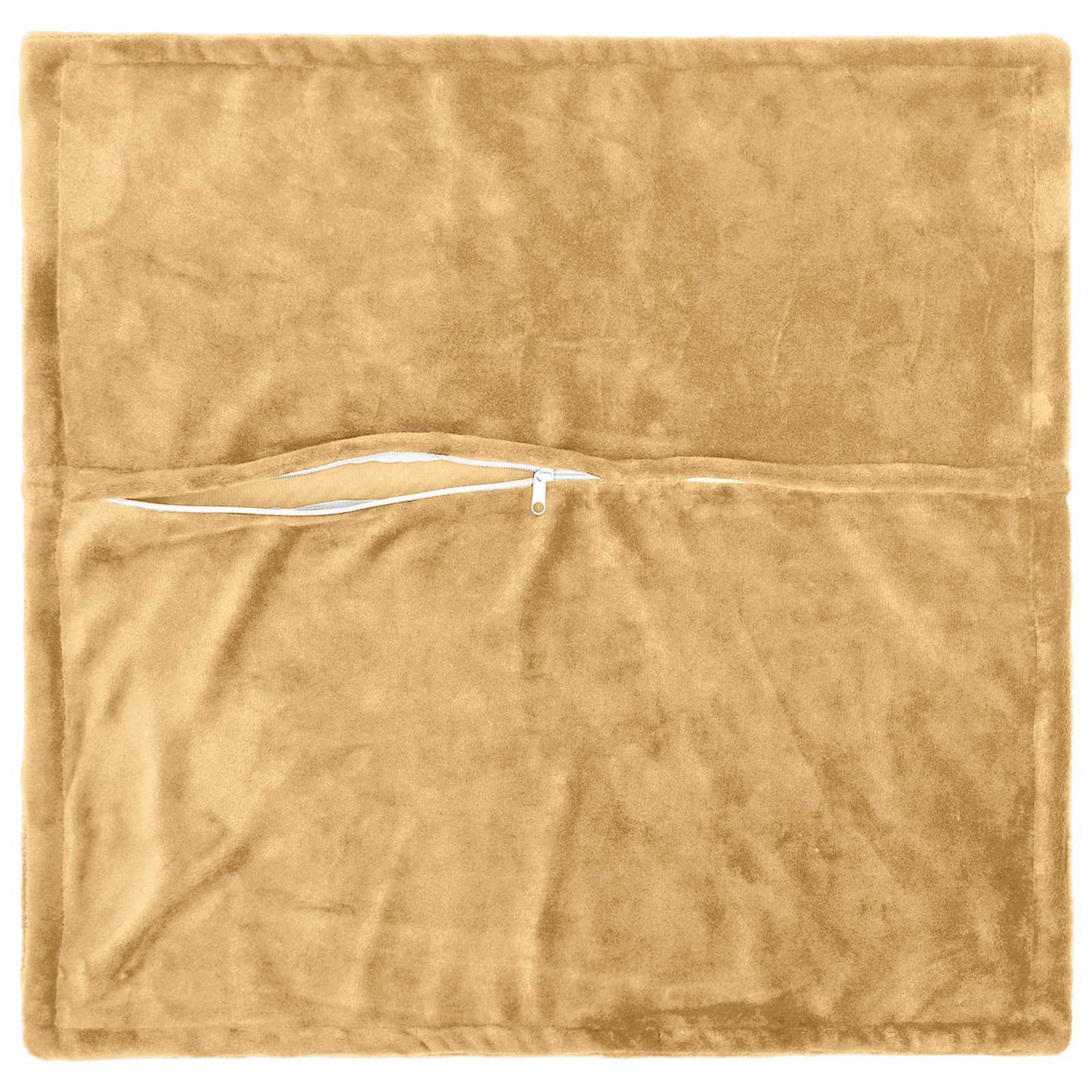 vidaXL Μαξιλάρι Ρίψης 2 τμχ. HOUTEN Taupe 35 x 35 cm Φανέλα