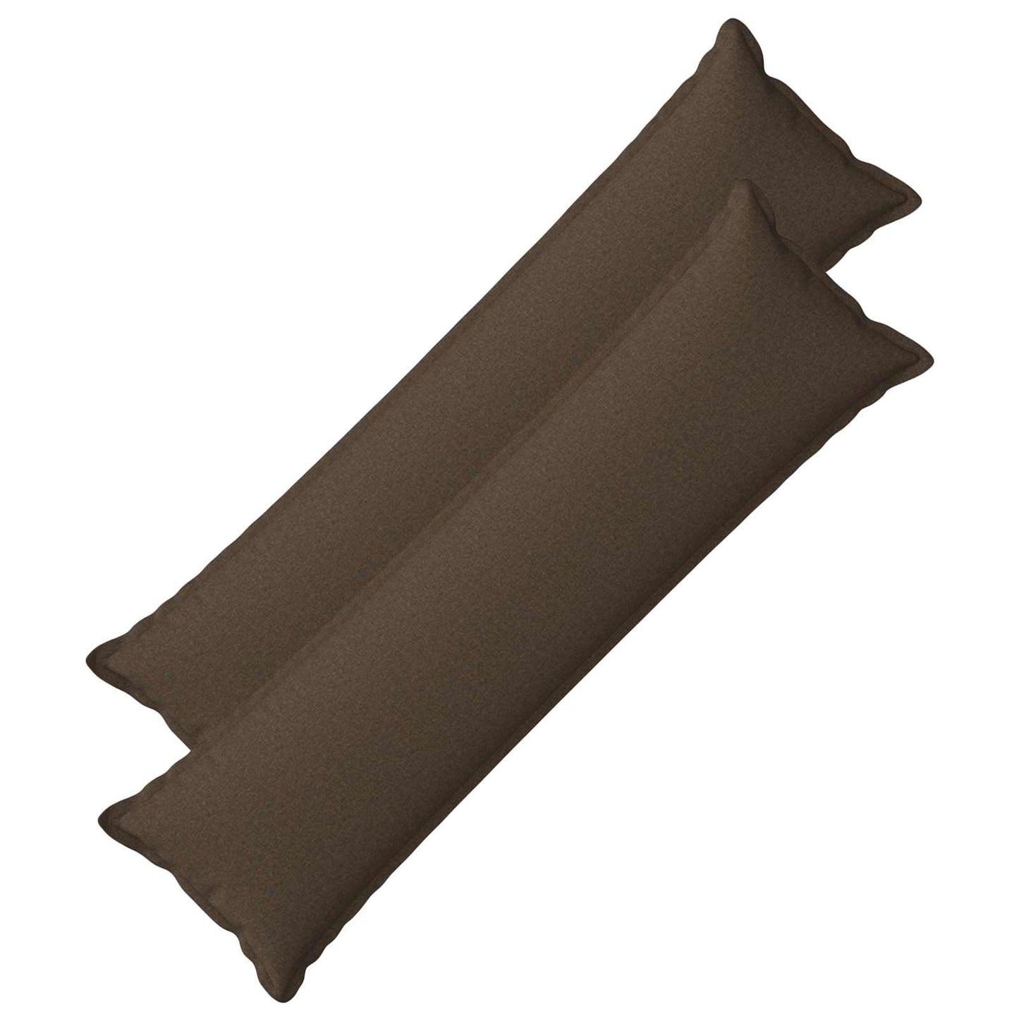vidaXL Μαξιλάρι με μαξιλάρι HOUTEN 2 τεμ. Taupe Ψεύτικο Λινό