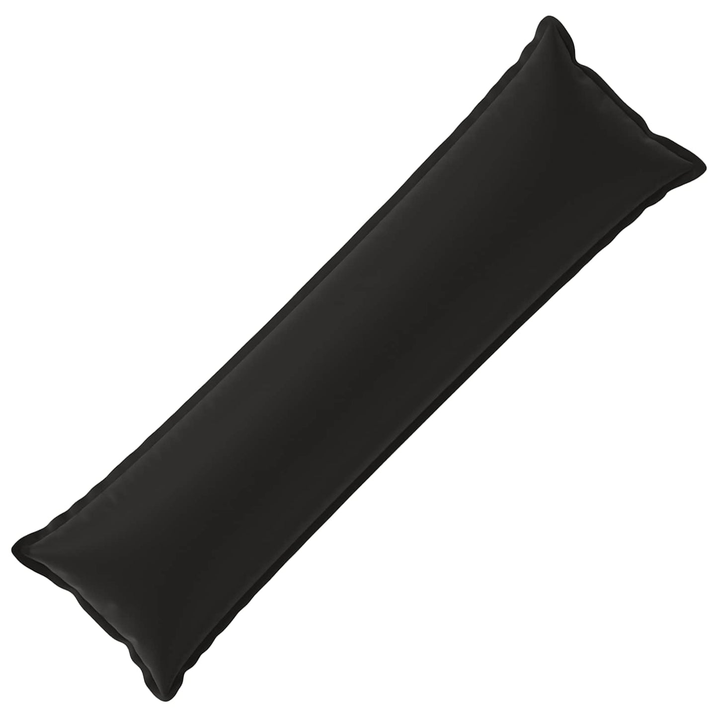 vidaXL Μαξιλάρι με μαξιλάρι HOUTEN Μαύρο 40 x 145 εκ. Πολυεστέρας
