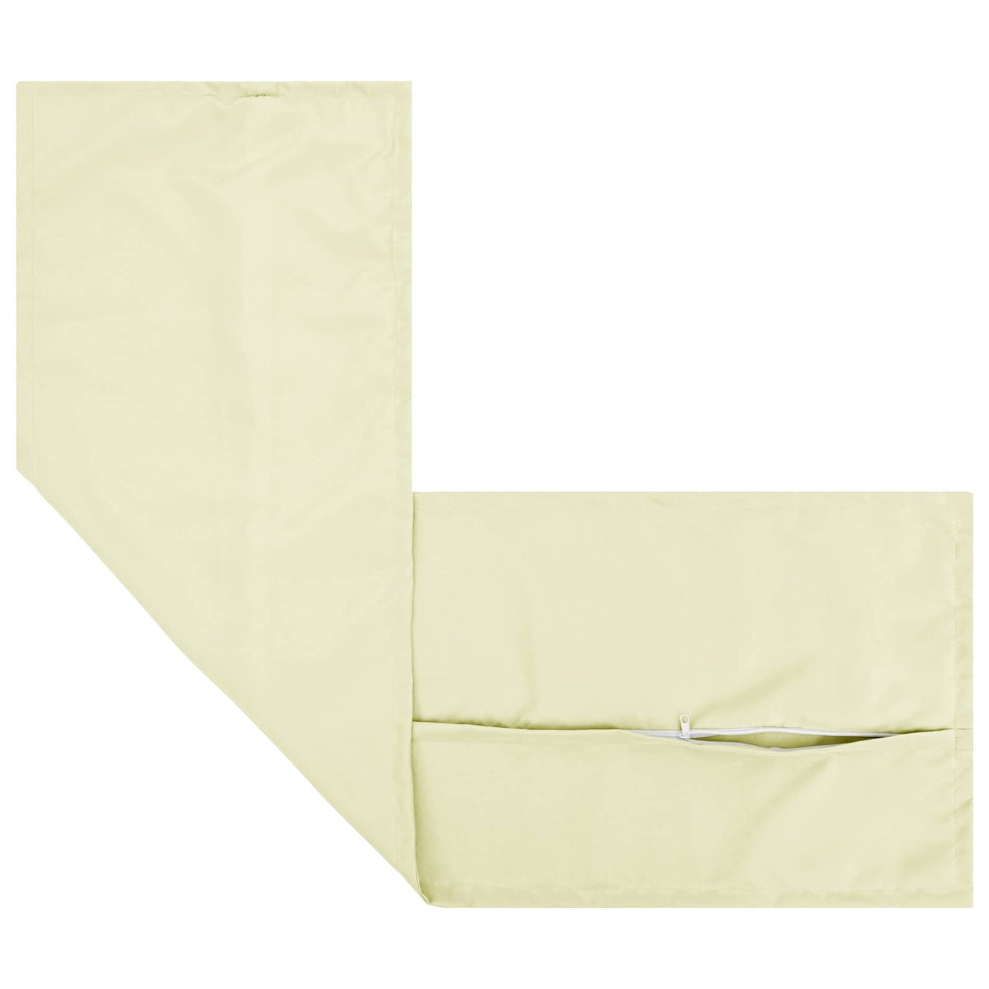 vidaXL Μαξιλάρι με μαξιλάρι HOUTEN Κρεμ 40 x 145 εκ. Πολυεστέρας