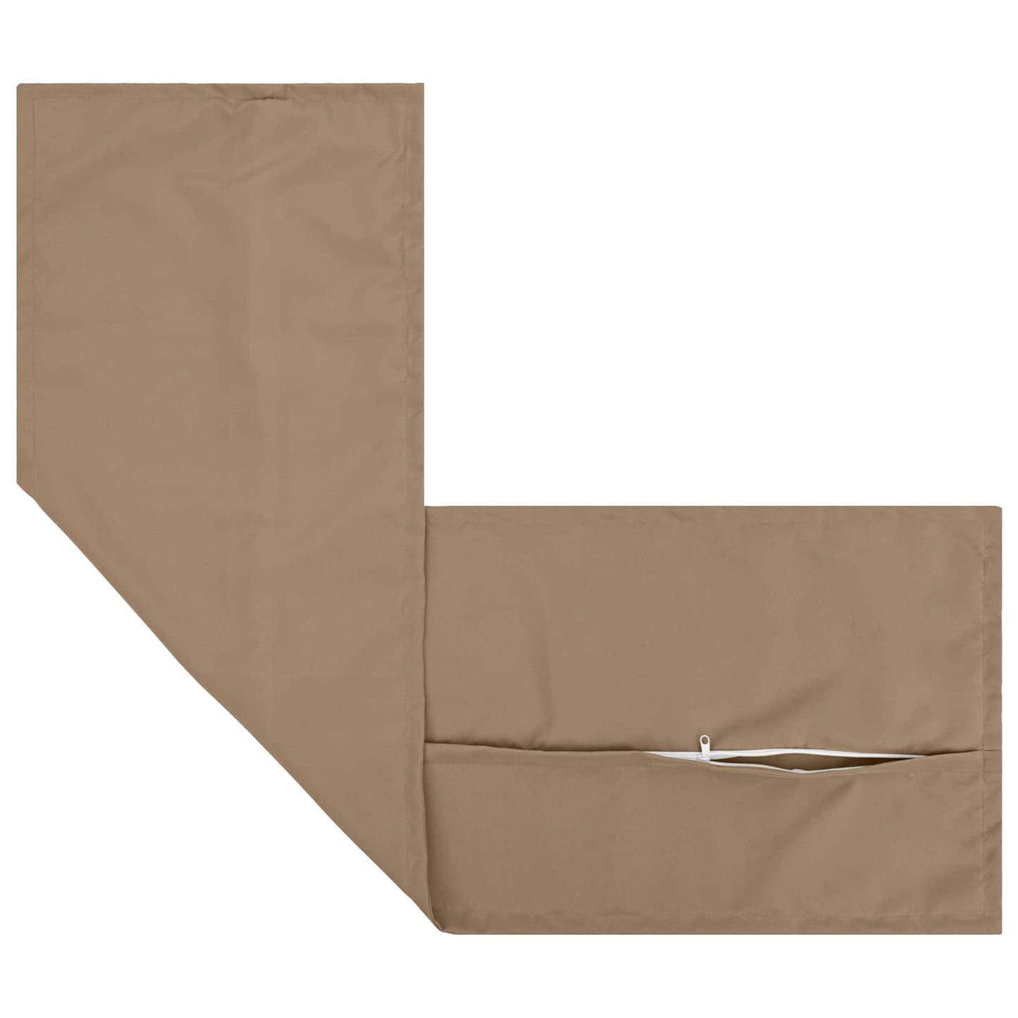 vidaXL Μαξιλάρι με μαξιλάρι HOUTEN Taupe 40 x 145 εκ. Πολυεστέρας