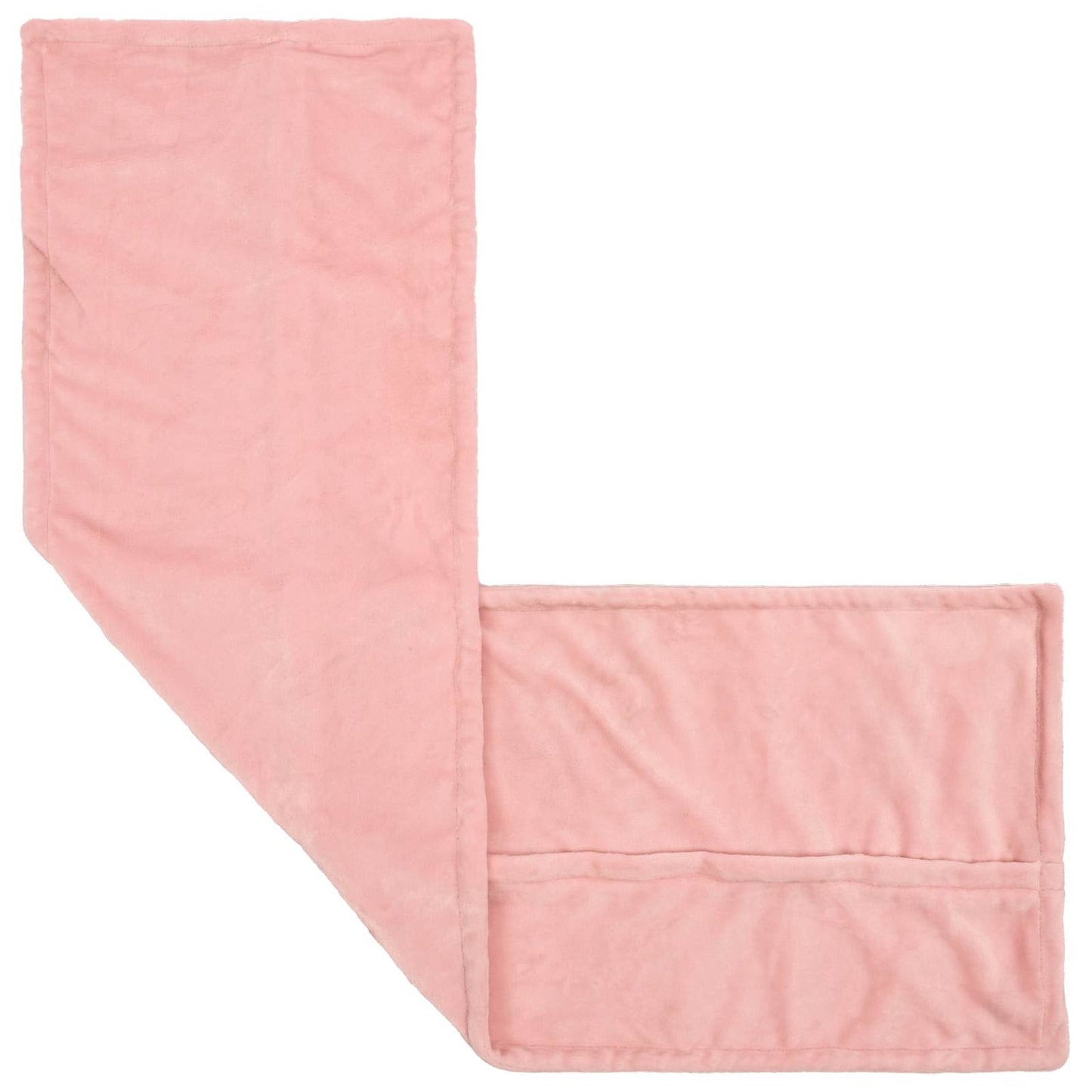 vidaXL Μαξιλάρι Ρίψης HOUTEN Ροζ 40 x 145 cm Φανέλα