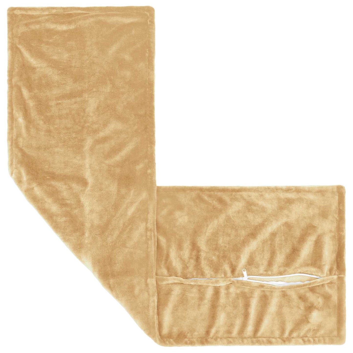 vidaXL Μαξιλάρι Ρίψης HOUTEN Taupe 40 x 145 cm Φανέλα